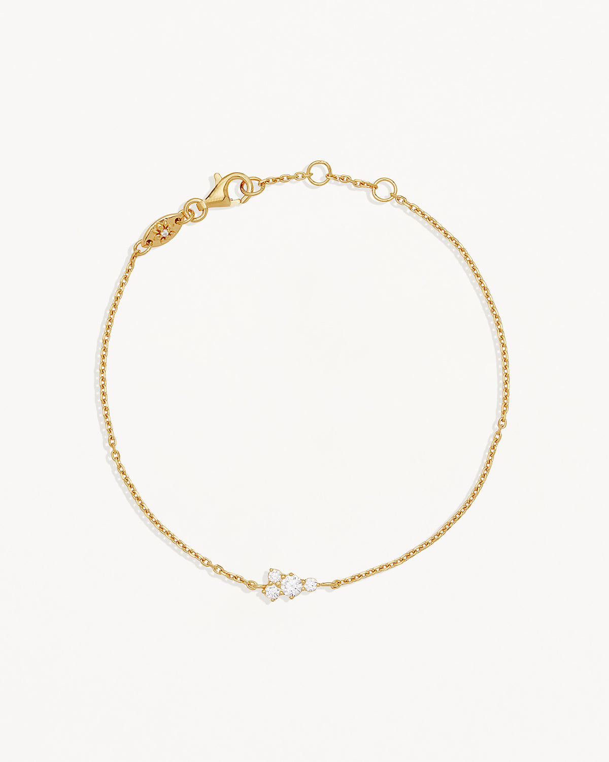 18k Gold Vermeil Mist Bracelet for Women - Dainty & Elegant Jewelry Gift for Her - Perfect for Everyday Wear, Date Nights & Special Occasions