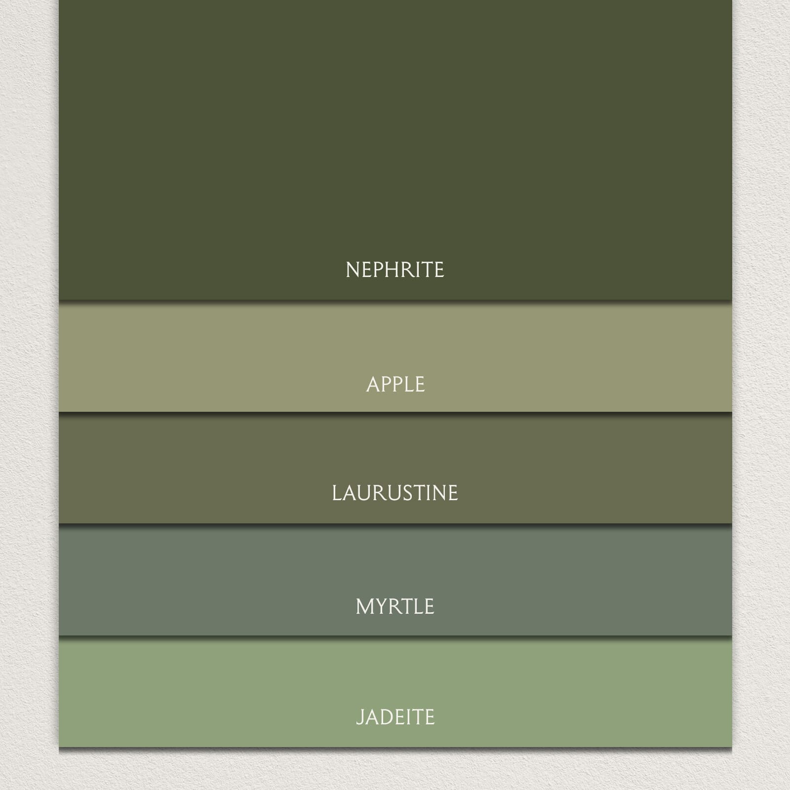 Premium Paint Sample Pack - Assorted Green Shades for Home Decor & DIY Projects | Perfect for Walls, Furniture & Crafting