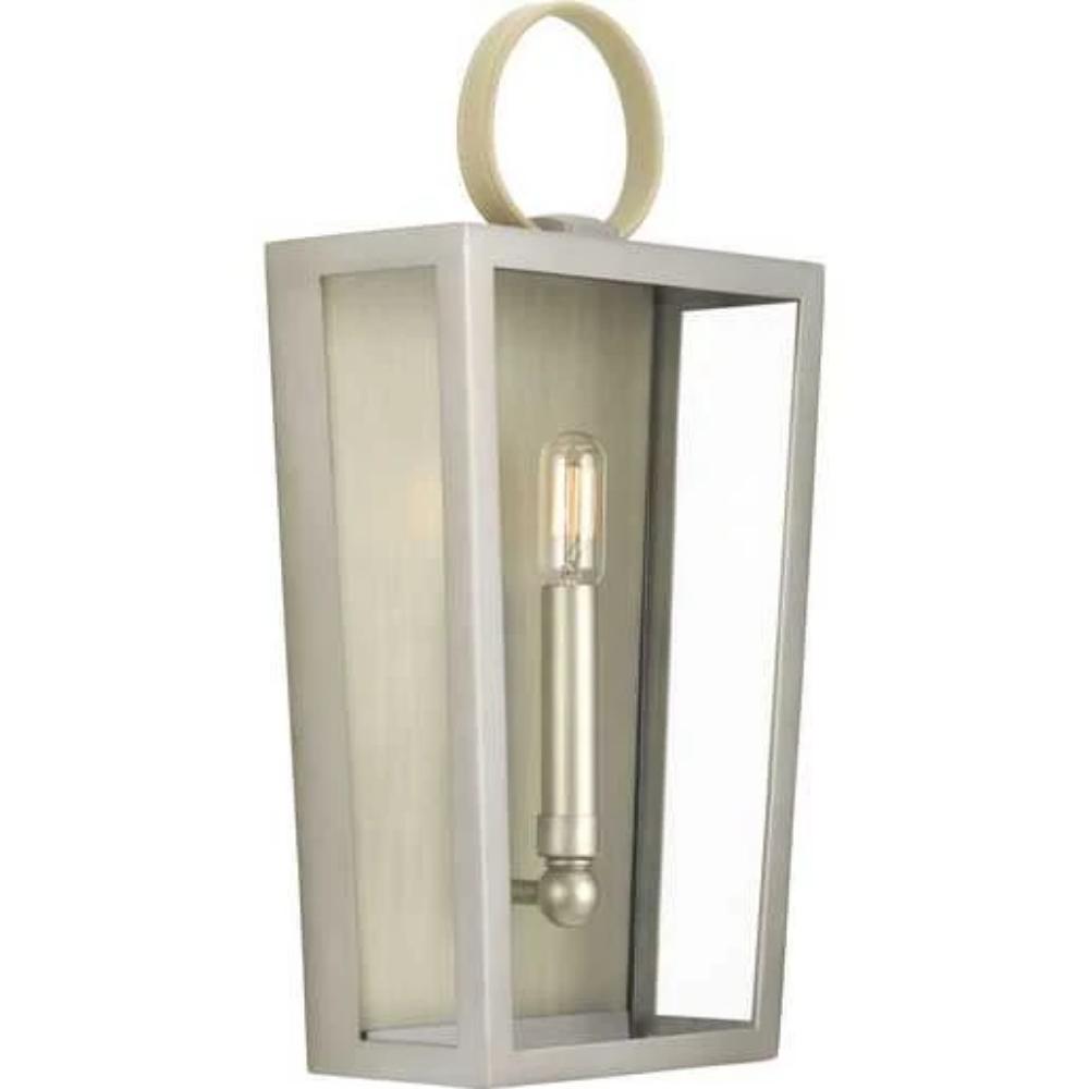 Shearwater Wall Sconce Light - Modern Coastal Lighting Fixture for Bedroom, Bathroom, Hallway & Porch | Dimmable LED Wall Lamp with Seaglass Design | Nautical Decor for Beach House & Coastal Homes