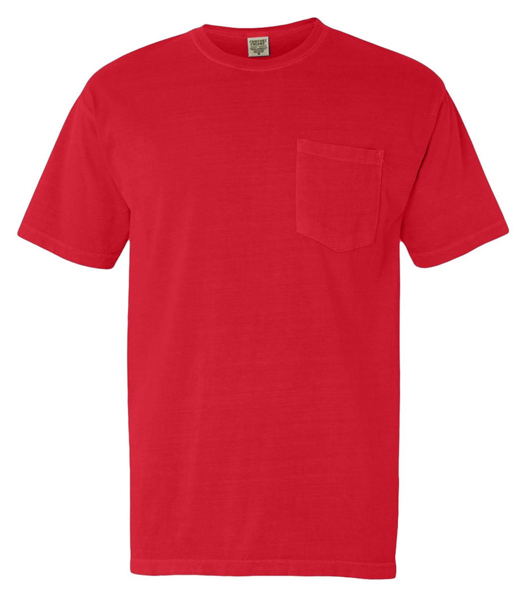 Comfort Colors Men's Short Sleeve T-Shirt - Style 1717 | Soft Cotton Crewneck Tee for Casual Wear & Everyday Comfort