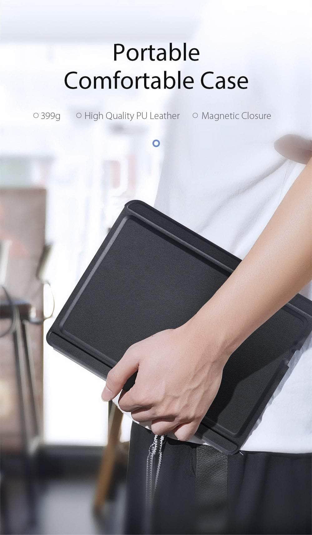 Xumu iPad 9 10.2 Inch Backlit Detachable Magic Keyboard Case with Multi-Angle Stand - Perfect for Work, Study & Travel
