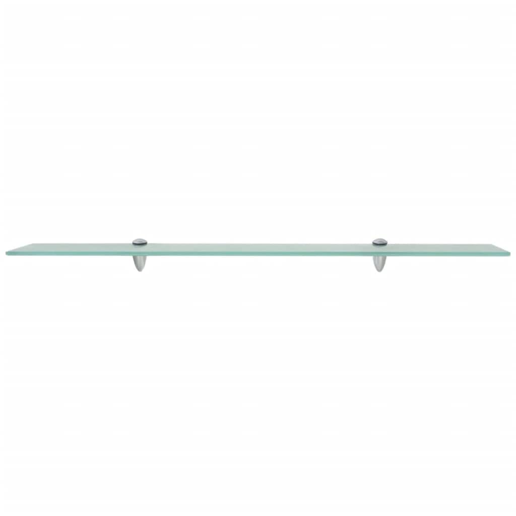 Clear Glass Floating Wall Shelf - 35.4