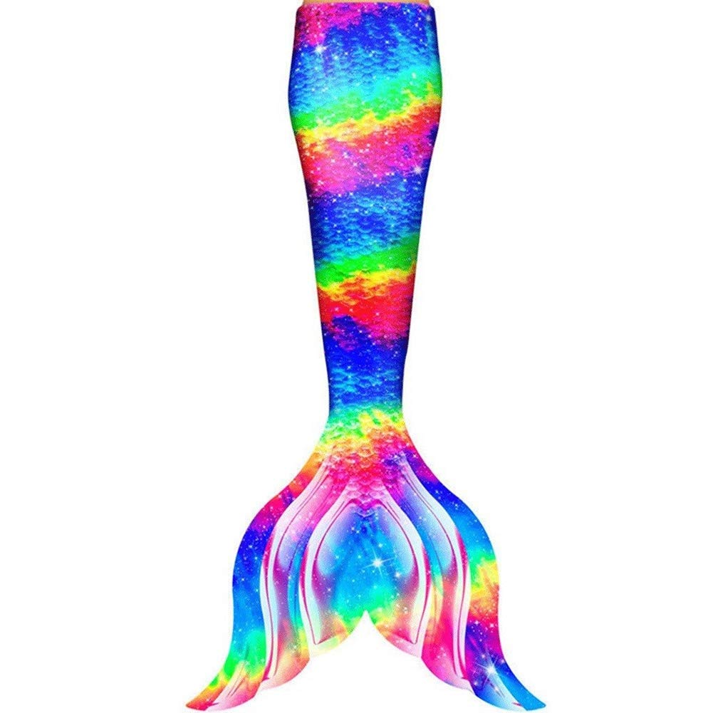 Swimmable Mermaid Tail Swimwear Set - 3-Piece Mermaid Bikini for Kids, Boys, Girls & Adults | Fantasy Swim Costume for Pool, Beach & Underwater Photography (Style-O, Tailored Size)