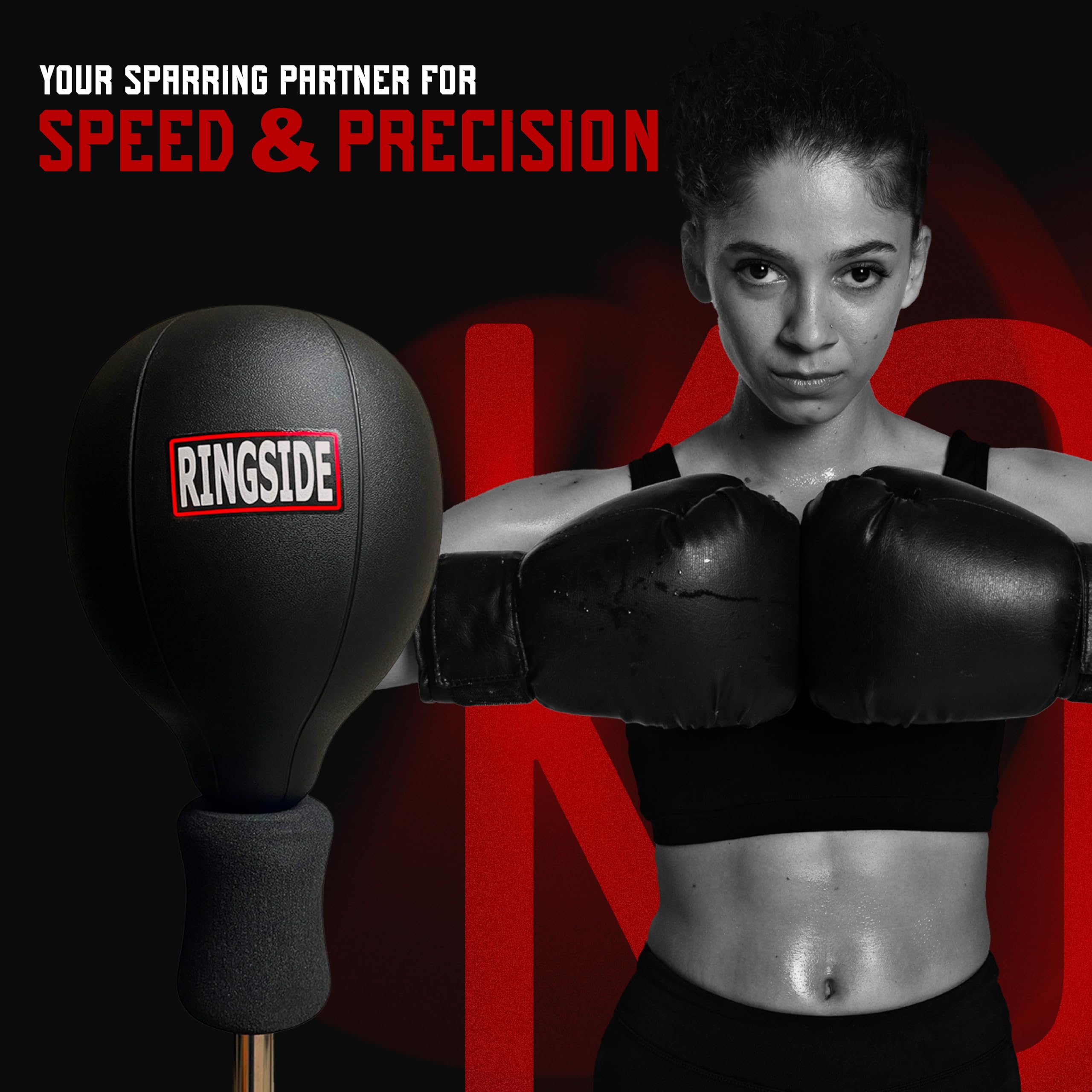 Ringside Fitness Reflex Bag - Boxing Training Equipment for Speed & Reflex - Perfect for Home Gym, MMA, and Kickboxing Workouts