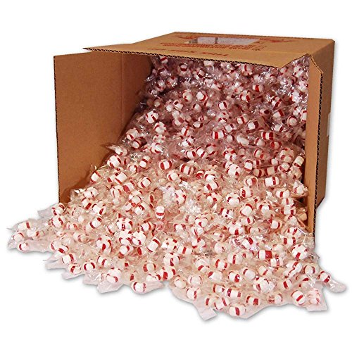 Red Bird EXPECT MORE Fresh Peppermint Mints - Soft Peppermint Puffs Candy, 1450 Count Bulk Box | Perfect for Office, Home & On-the-Go Refreshment