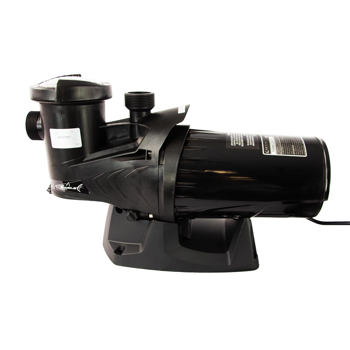 1.5 HP Carvin Sharkjet 15SHJ-5-25-S1 Above Ground Pool Pump | 115V Energy Efficient Swimming Pool Water Circulation System | Perfect for Inground & Above Ground Pools, Spas, and Water Features