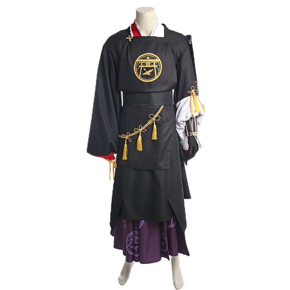 Anime Taroutachi Cosplay Inner Kimono Dress - Custom Made Japanese Costume for Halloween & Cosplay Events | Perfect for Conventions, Themed Parties & Photoshoots