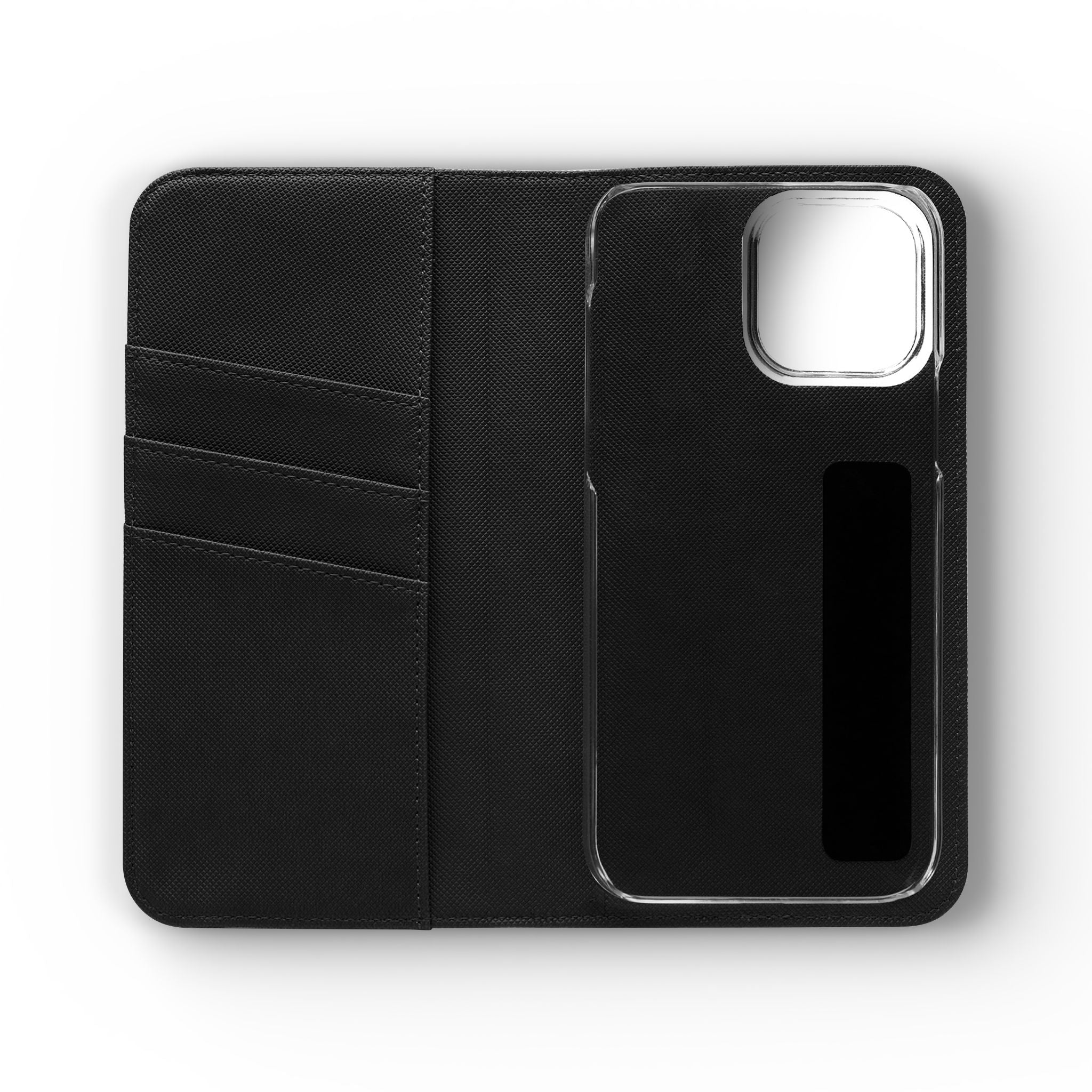 Premium Awapuhi Folio Case for iPhone 14 Pro Max - Slim Vegan Leather Phone Cover with Card Slots | Perfect for Work, Travel & Everyday Protection