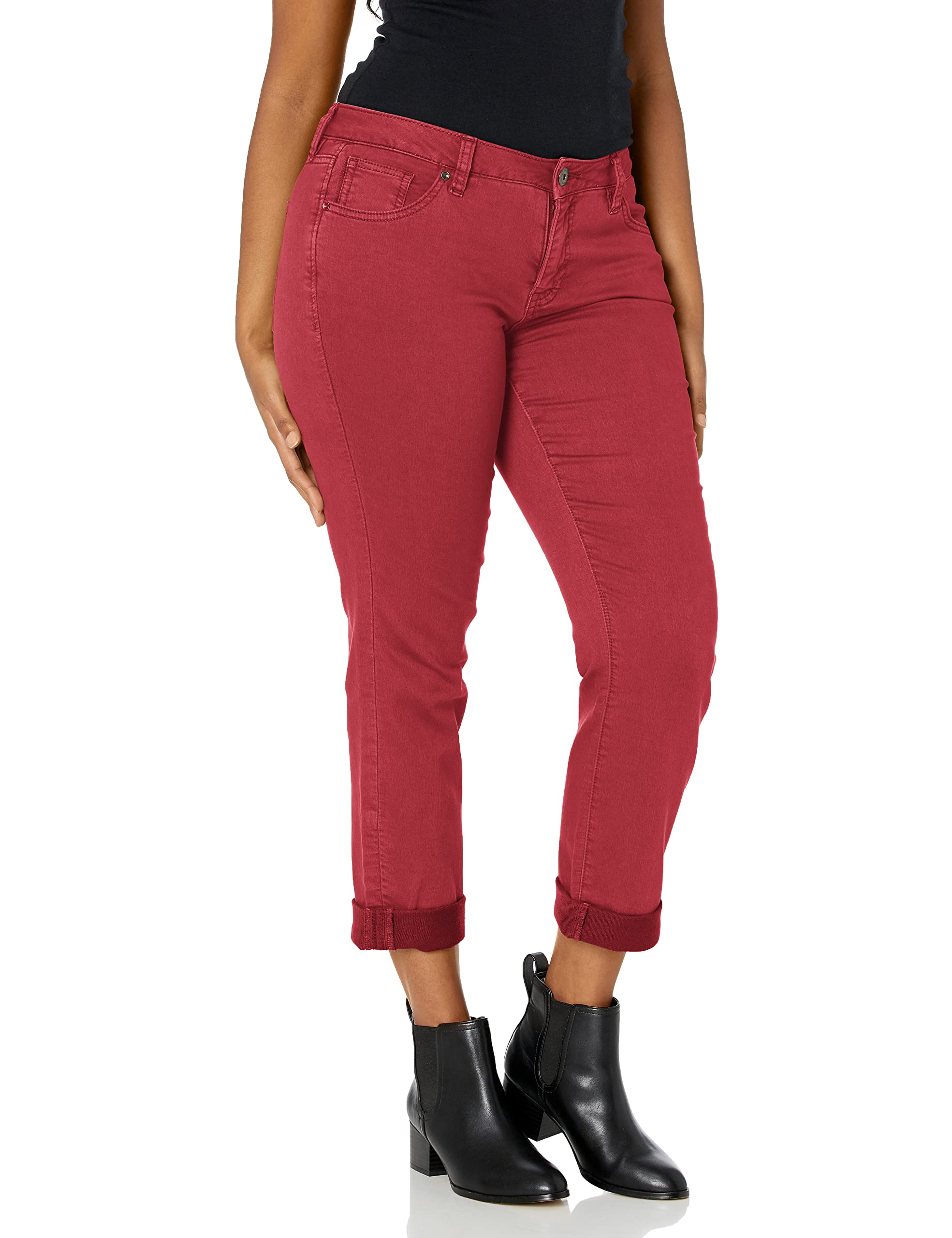 Jag Jeans Women's Carter Girlfriend Jean - High Waist Stretch Denim for Casual & Everyday Wear | Perfect for Work, Date Night & Weekend Outfits