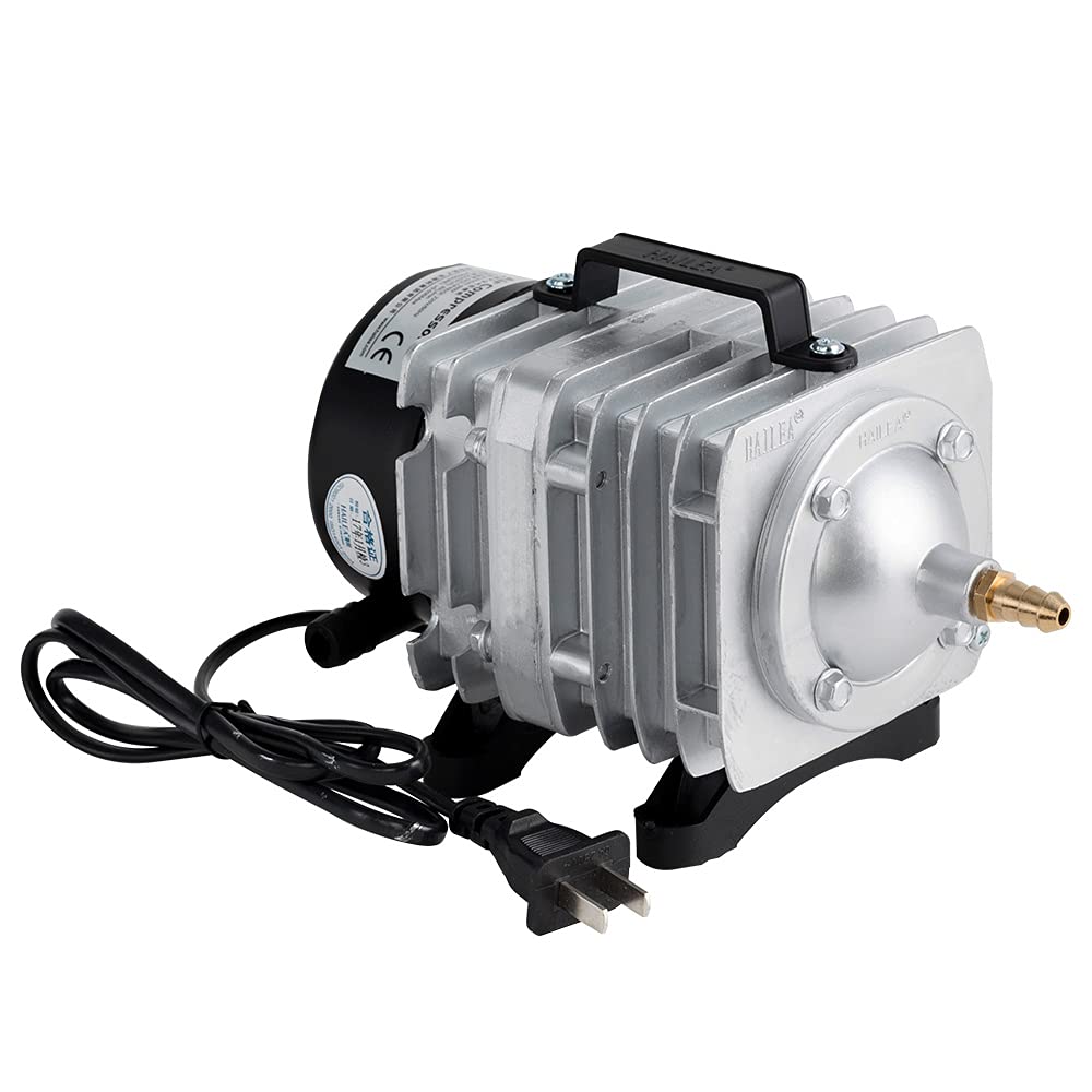 60W Electric Air Compressor for CO2 Laser Engraver & Cutting Machine - ACO-328 220V 50Hz Magnetic Pump - Perfect for DIY Crafts, Sign Making & Industrial Laser Cutting Applications