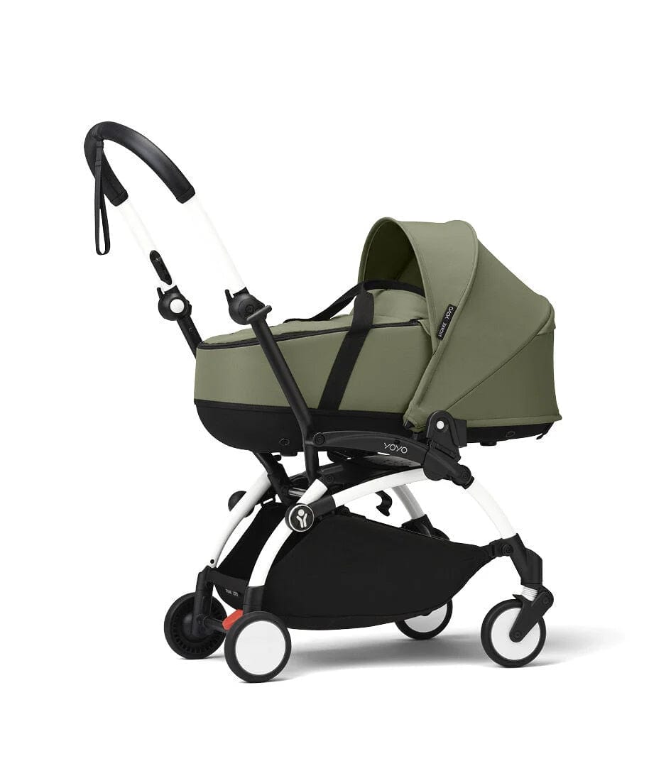 Stokke YOYO 3 Lightweight Travel Stroller with Bassinet - Compact Foldable Baby Pushchair for Airplane & City Use