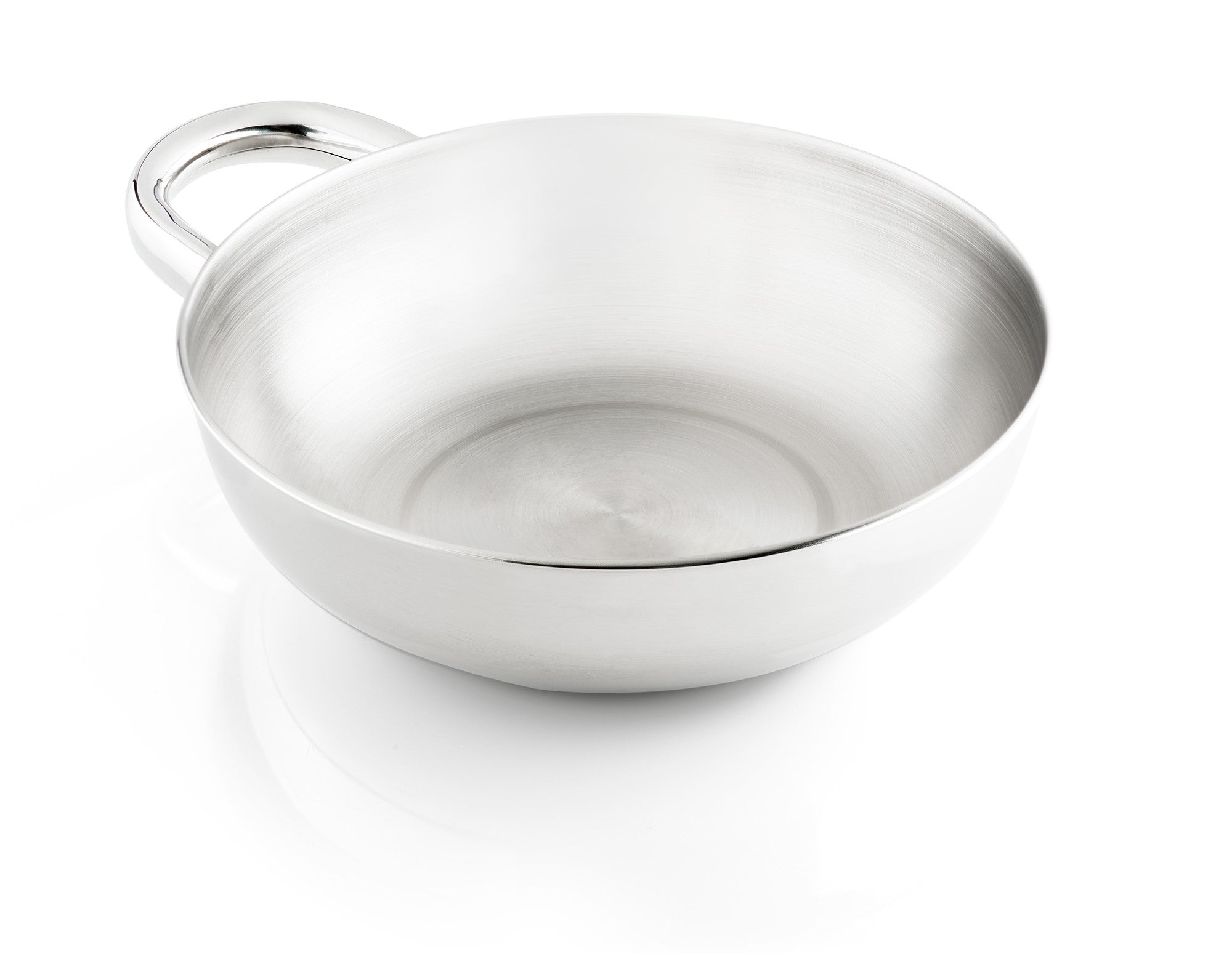 Premium Stainless Steel Bowl with Handle - Durable & Rust-Proof for Kitchen, Camping, and Outdoor Dining - Ideal for Mixing, Serving, and Food Storage