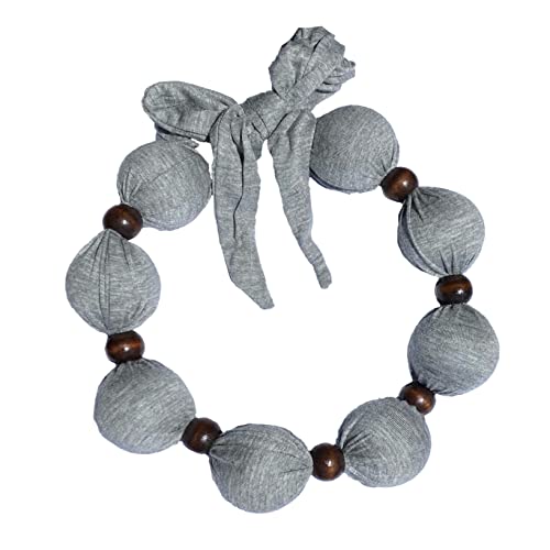 Nano-Ice Cooling Necklace - Jersey Grey | Stylish Heat Relief Accessory | Freezer-Activated Cooling for Hours | Perfect for Outdoor Sports, Summer Activities & Hot Weather Comfort
