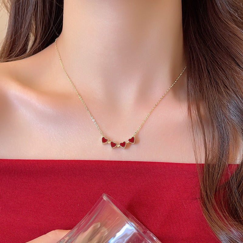 Lucky 4-Leaf Clover Magnetic Pendant Necklace for Women | Adjustable Multi-Way Magnetic Clasp | XL0233 | Perfect for St. Patrick's Day, Gifts & Everyday Fashion Accessory