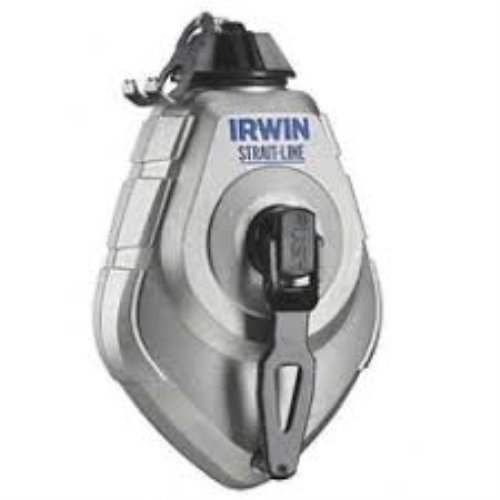 IRWIN Classic Chalk Reel - Professional Construction Chalk Line Tool for Carpentry, Masonry & DIY Projects (Red) - Perfect for Marking Straight Lines on Wood, Concrete & Drywall