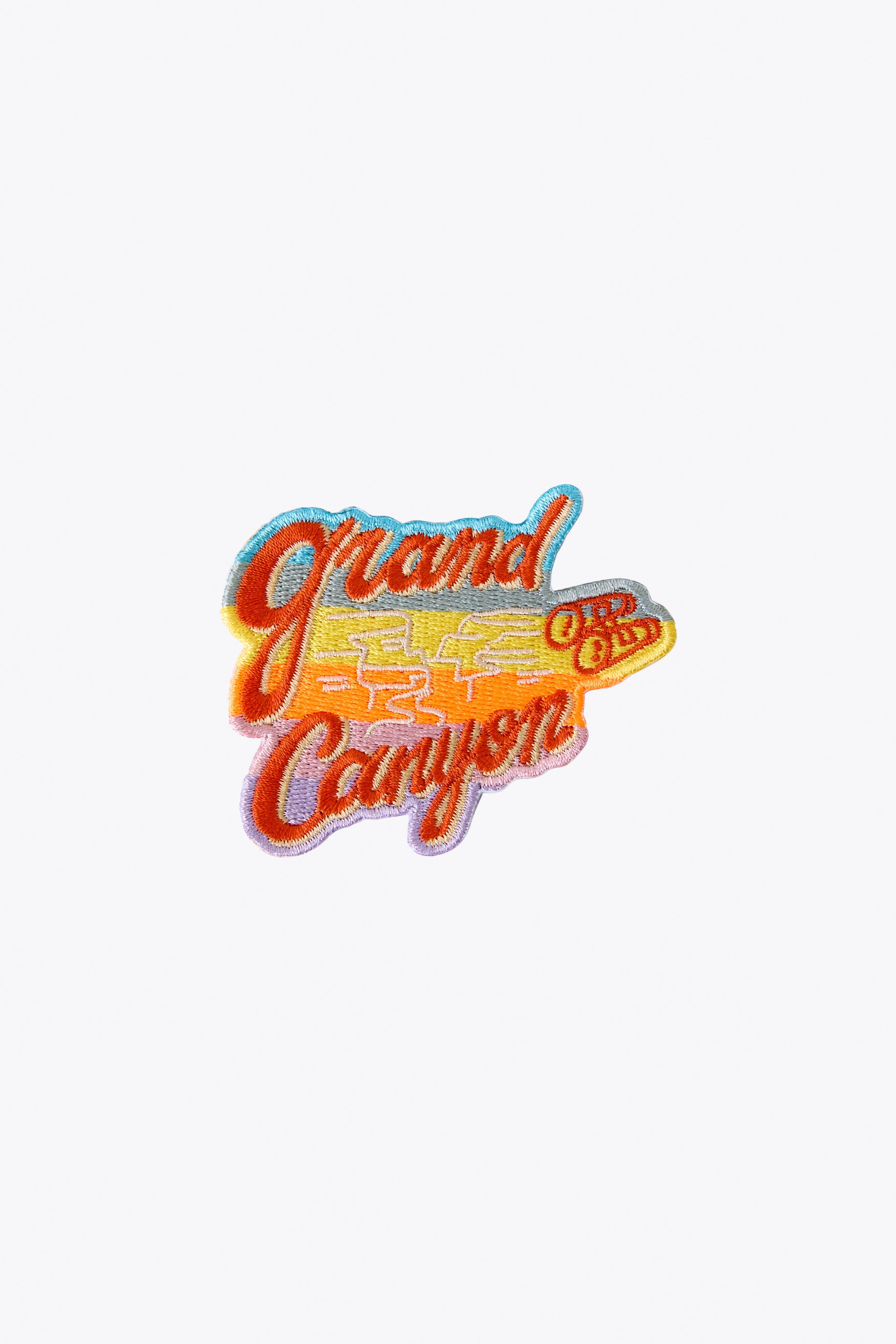 Grand Canyon National Park Patch - Embroidered Iron-On Badge for Hiking Jackets, Backpacks & Caps - Collectible Souvenir for Outdoor Enthusiasts
