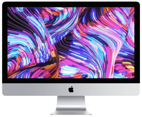Apple iMac 27-inch 5K Retina Display Desktop Computer (2019 Model) - Intel Core i5 3.3GHz, 1TB SSD, 8GB RAM, Space Gray - Perfect for Graphic Design, Video Editing & Home Office Work