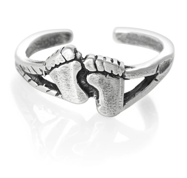 Stylish Hang Ten Feet Toe Rings for Women - Comfortable Beach Jewelry for Summer Vacations & Sandal Fashion