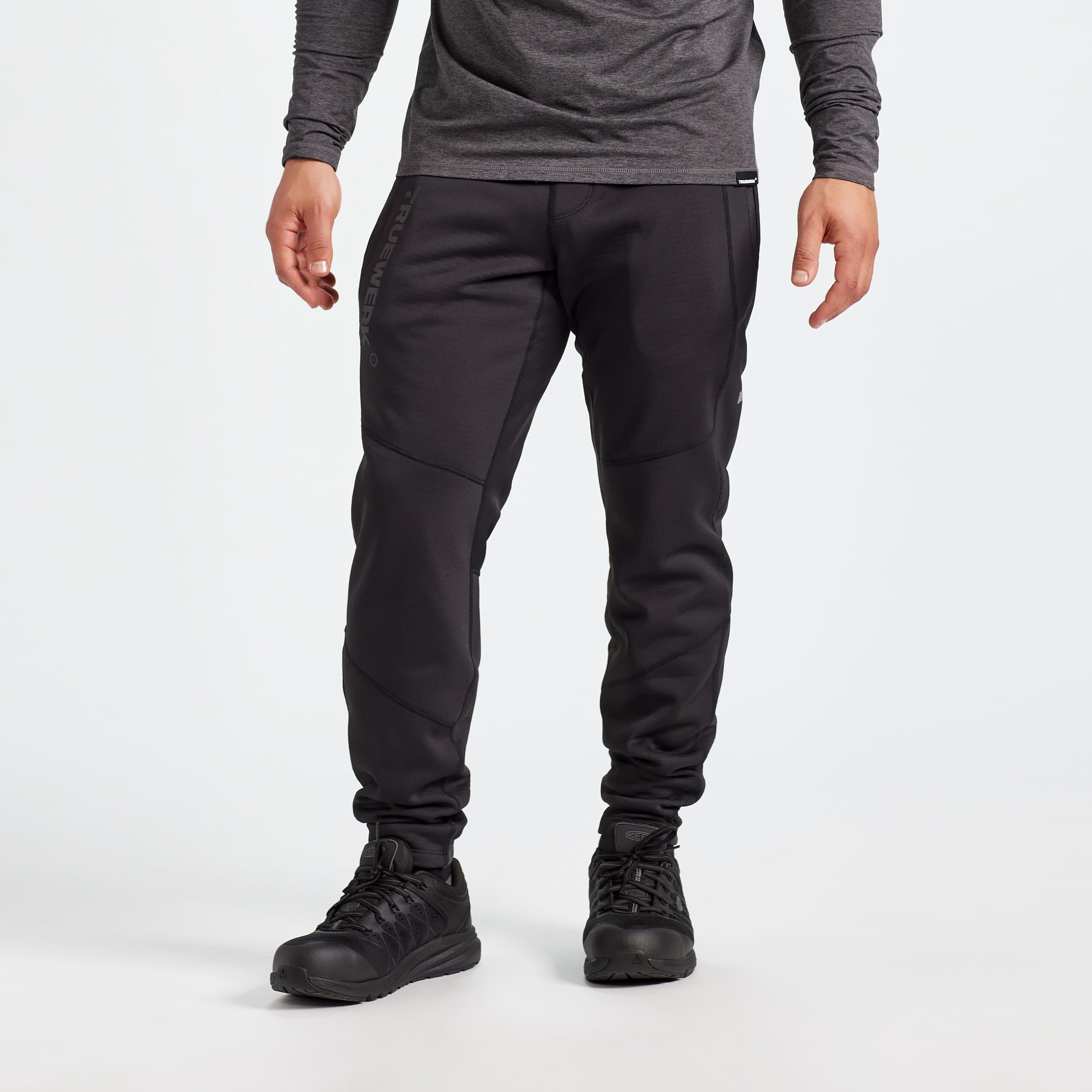 TRUEWERK Men's M2 Transit Pants - Durable Work Pants for Construction, Hiking & Outdoor Activities | Water-Resistant & Breathable for All-Day Comfort