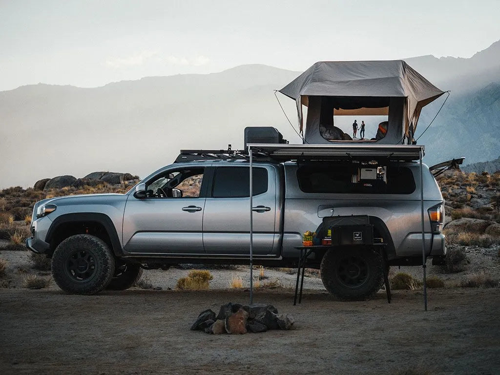 2005-2023 Toyota Tacoma Slimline II Roof Rack Kit by Front Runner Outfitters - Heavy Duty Aluminum Cargo Carrier for Camping, Off-Road & Outdoor Adventures