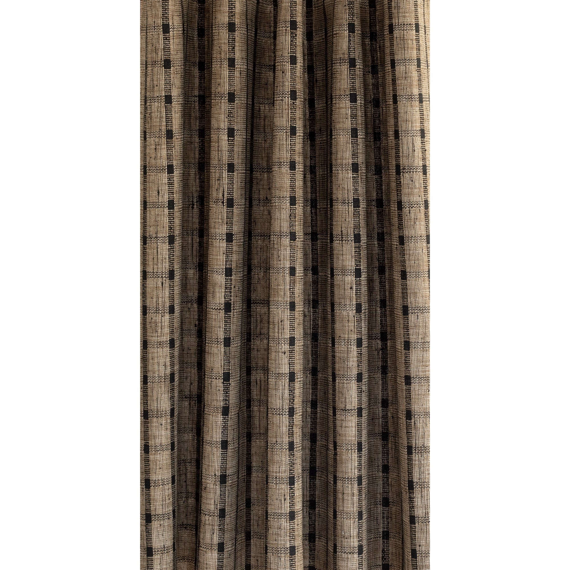 Premium Harriet Check Fabric - Espresso Brown Cotton Blend for Upholstery, Curtains & Home Decor | Durable & Stylish Textile for DIY Sewing Projects