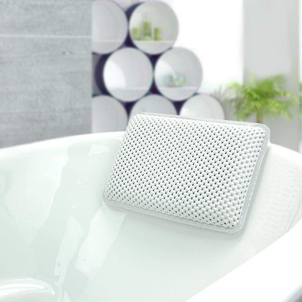 Bathtub Pillow with Suction Cups - Neck Support for Spa & Hot Tub Relaxation