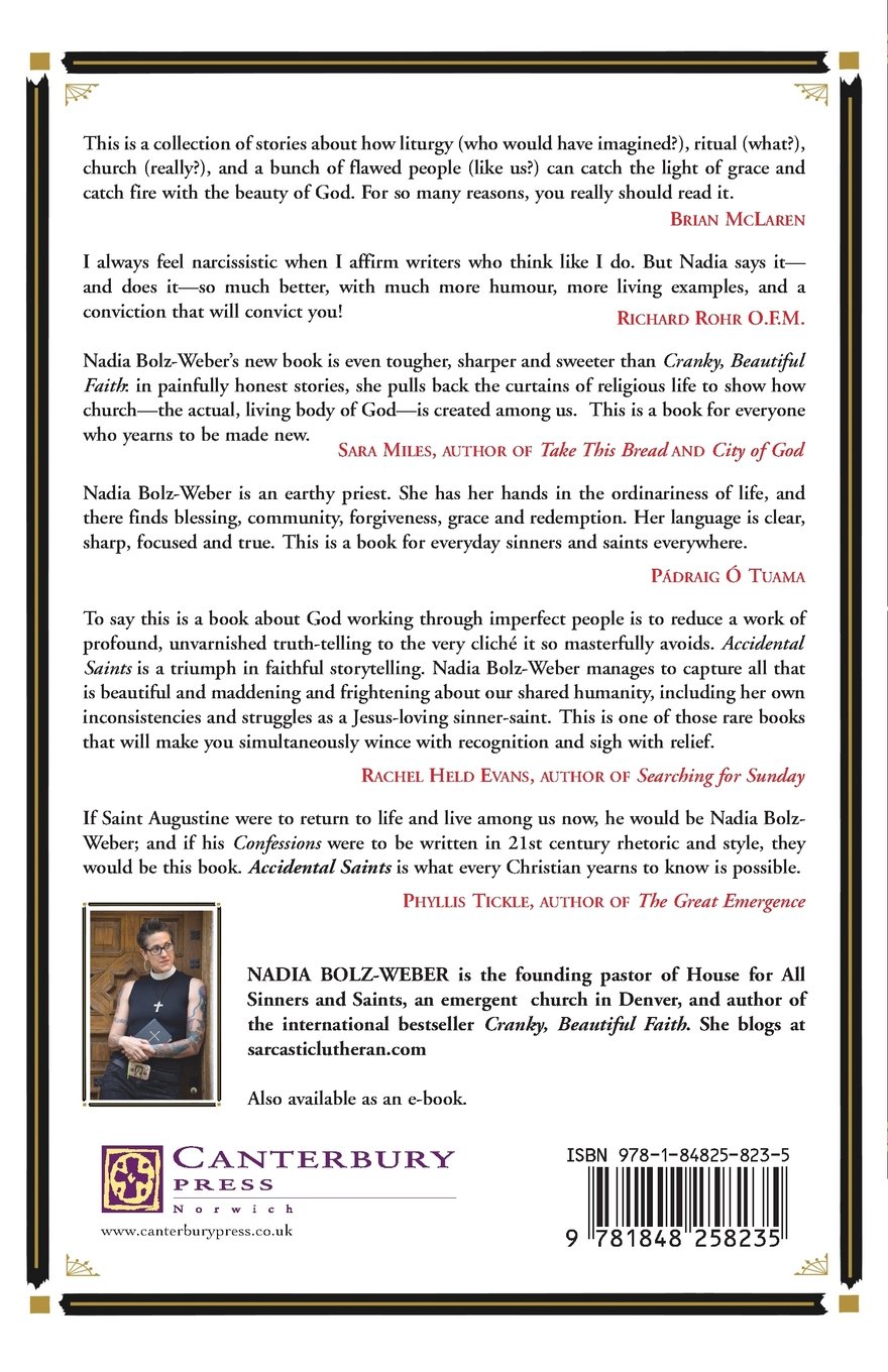 Accidental Saints: Finding God in All the Wrong People - Inspirational Christian Book for Spiritual Growth & Personal Transformation - Perfect for Bible Study, Book Clubs & Faith-Based Discussions