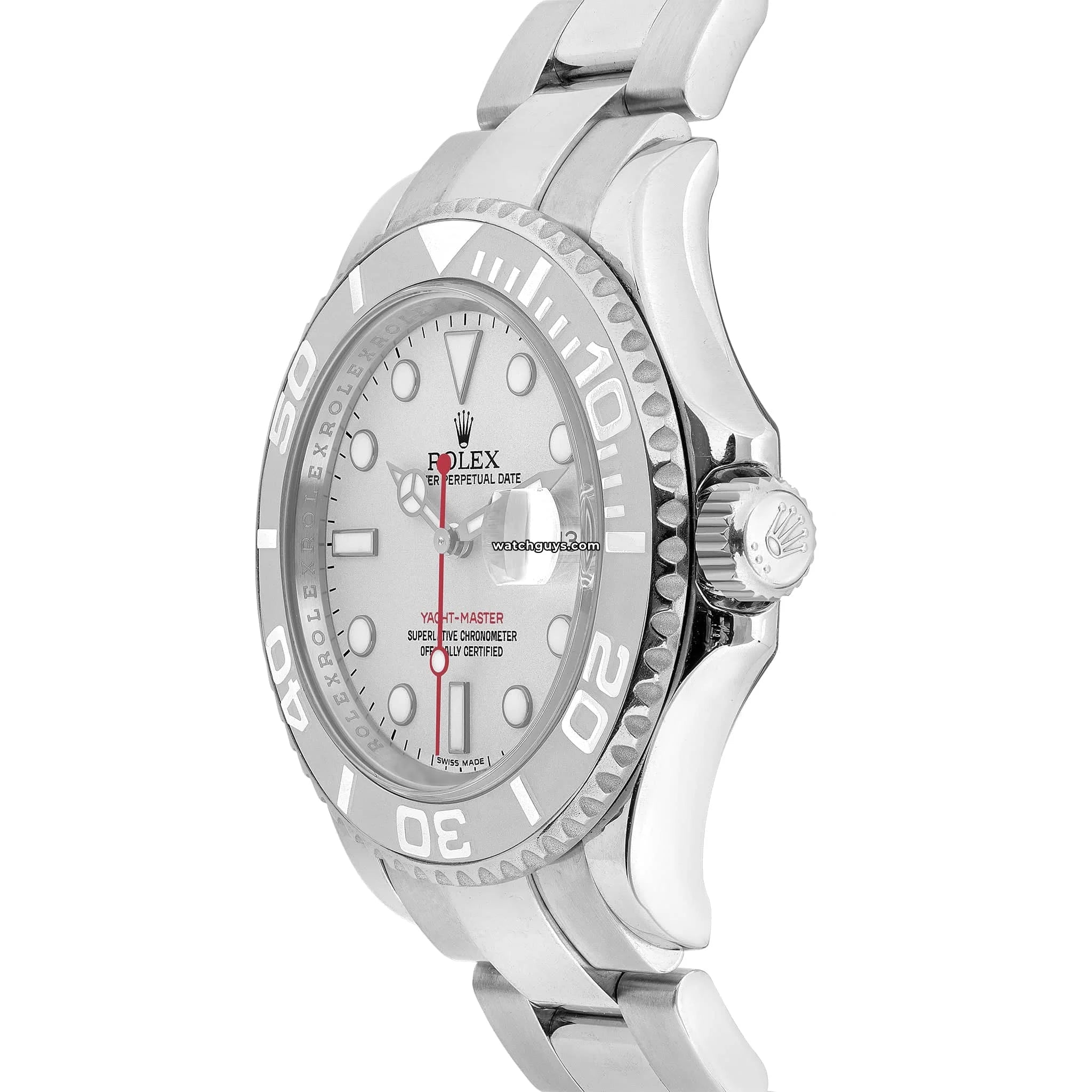 Rolex Yacht Master 16622 Platinum Men's Luxury Watch - Premium Stainless Steel & Platinum Diving Timepiece for Sailing, Yachting & Special Occasions