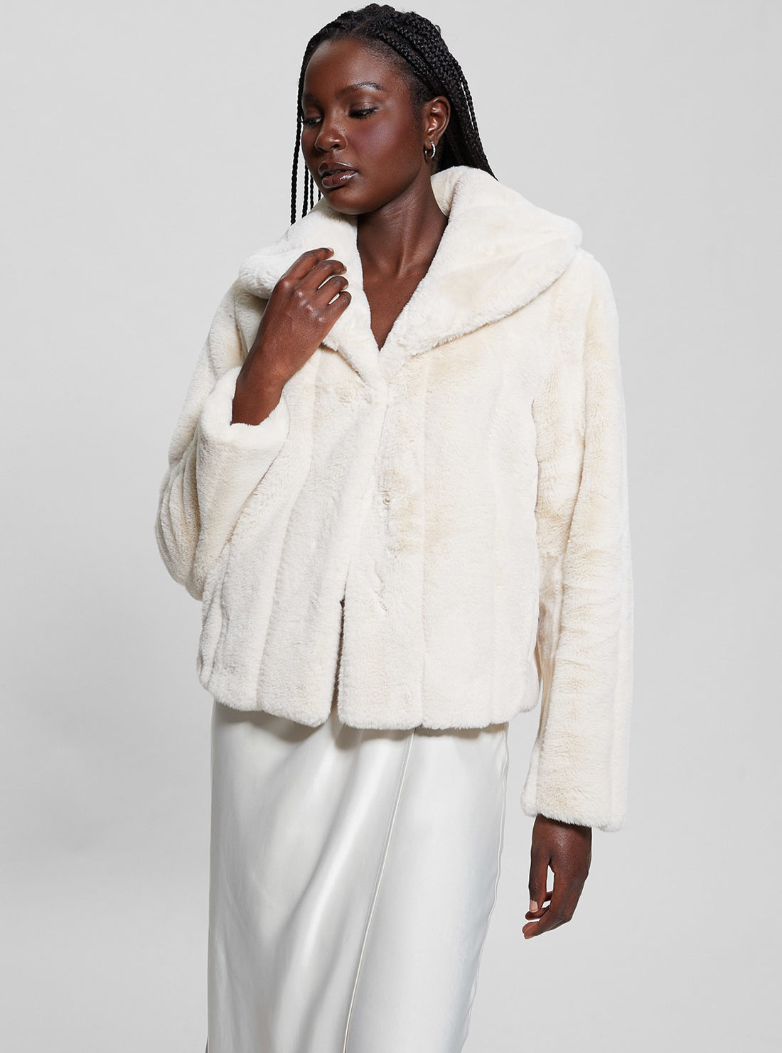 Light Beige Oyster Sophy Jacket - Women's Casual Trench Coat for Spring & Fall | Perfect for Office, Dating & Outdoor Activities