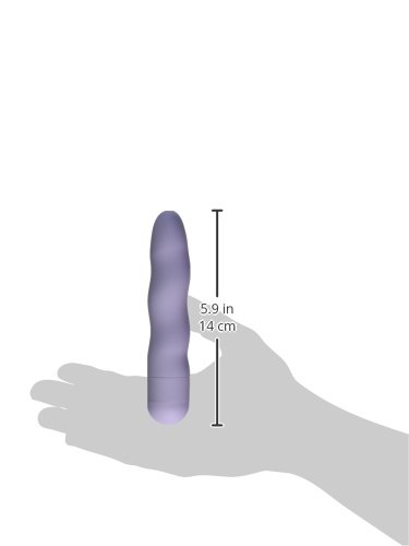 Mini Power Swirl Bullet Vibrator for Women - Purple Adult Sex Toy for Beginners & Travel