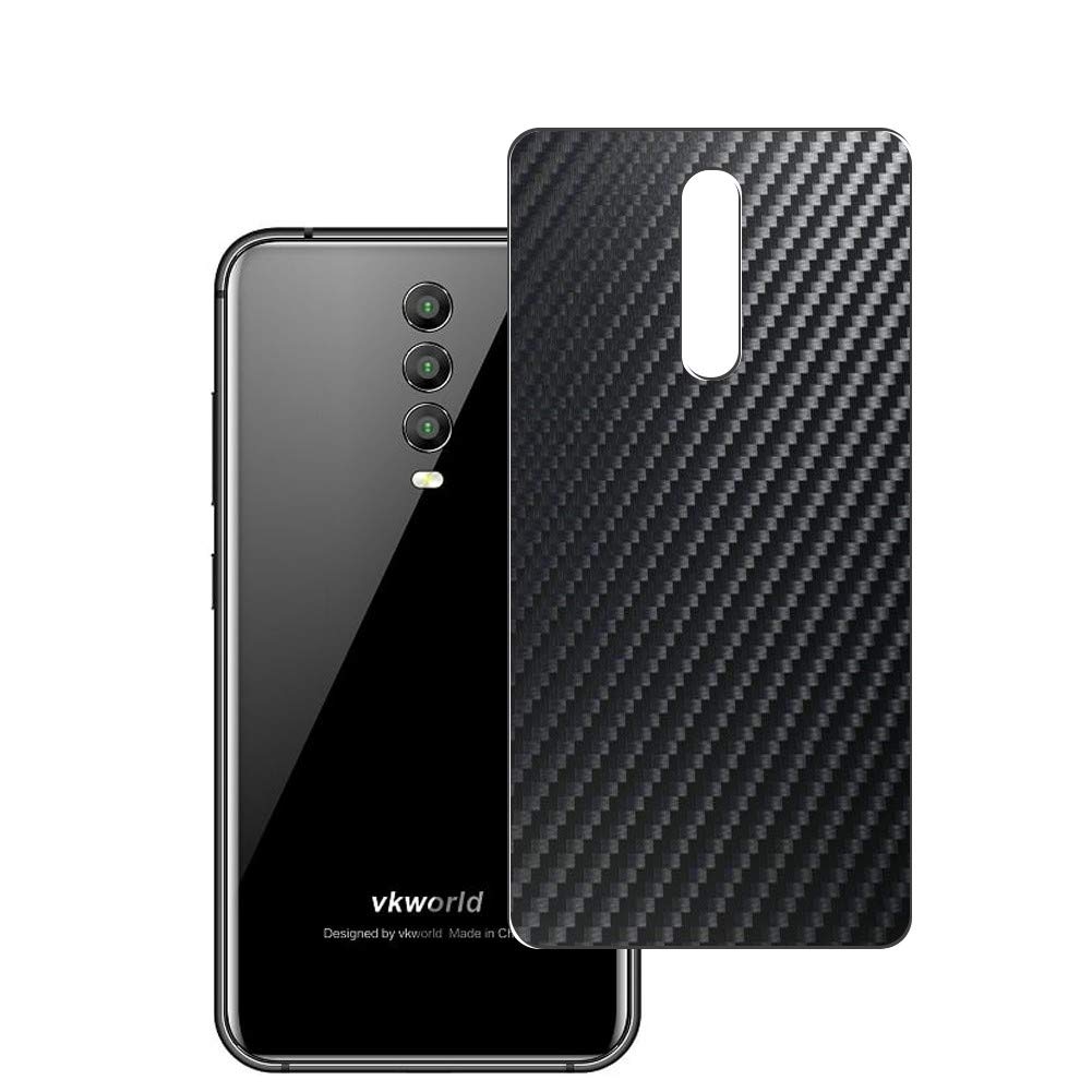 2 Pack VKWorld K1 Back Screen Protector Film - Matte Black Scratch-Resistant Protective Cover (Not Tempered Glass) - Perfect for Everyday Protection & Anti-Slip Grip