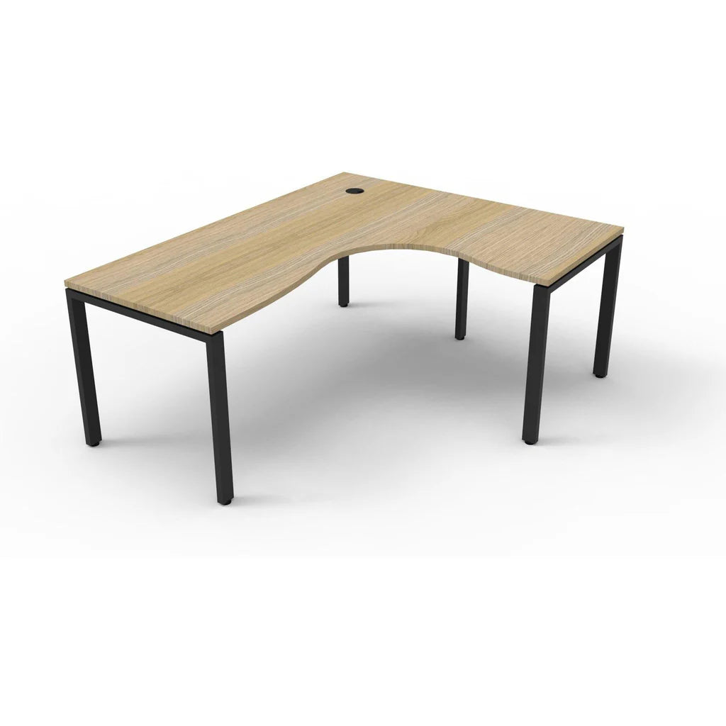 Inferno Corner Workstation - Heavy Duty L-Shaped Gaming & Office Desk for PC Setup, Home Office & Workspace - Perfect for Gamers, Professionals & Remote Workers