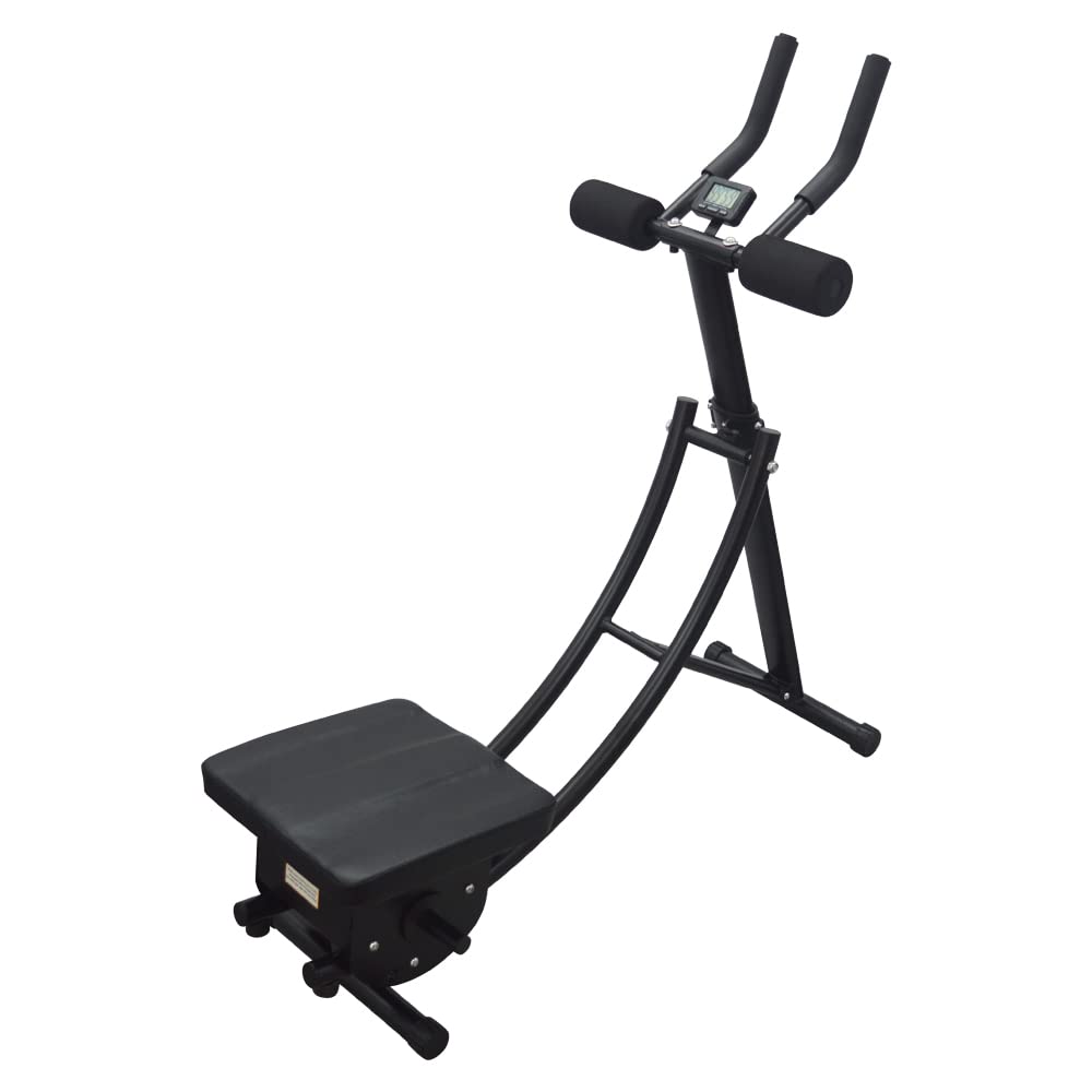 Foldable AB Coaster Abdominal Exercise Machine - Core Workout Equipment for Abs & Crunches | Home Gym Fitness Gear for Toning & Strengthening