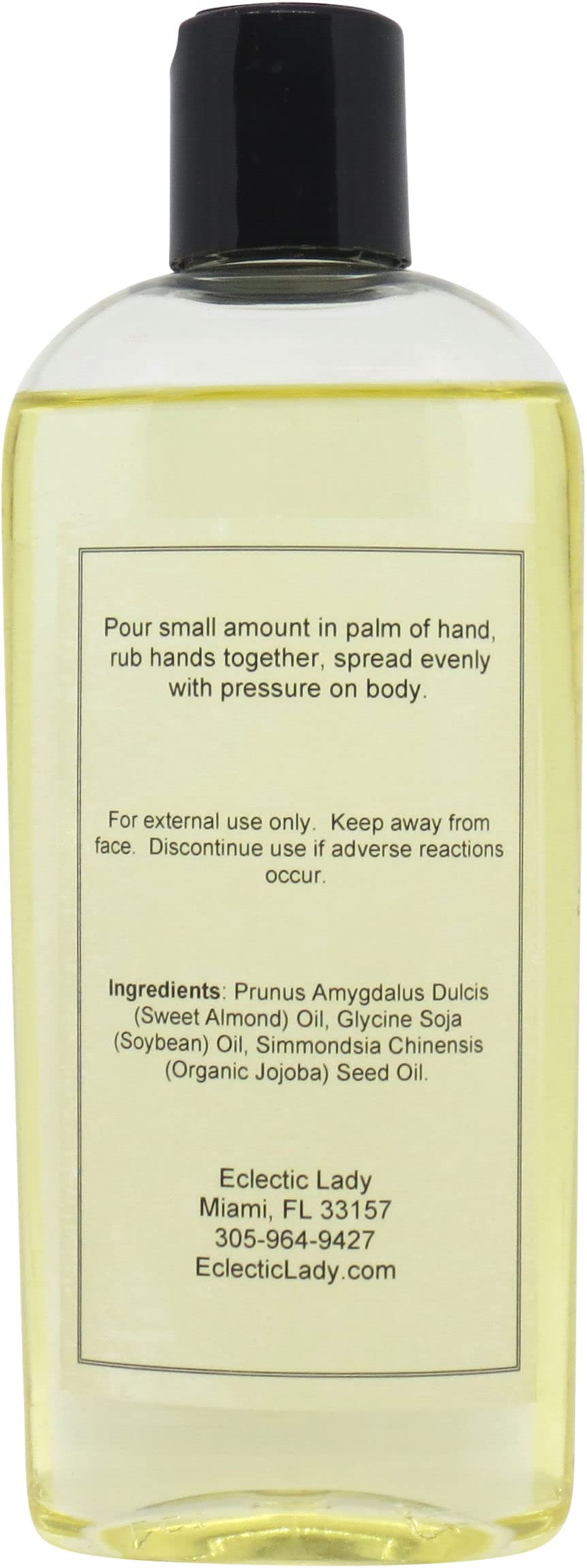 Fragrance Free Massage Oil 16oz - Natural Sweet Almond & Jojoba Oil Blend - Preservative Free - Perfect for Aromatherapy, Relaxation & Spa Treatments - Ideal for Couples Massage, Yoga & Self-Care Routines