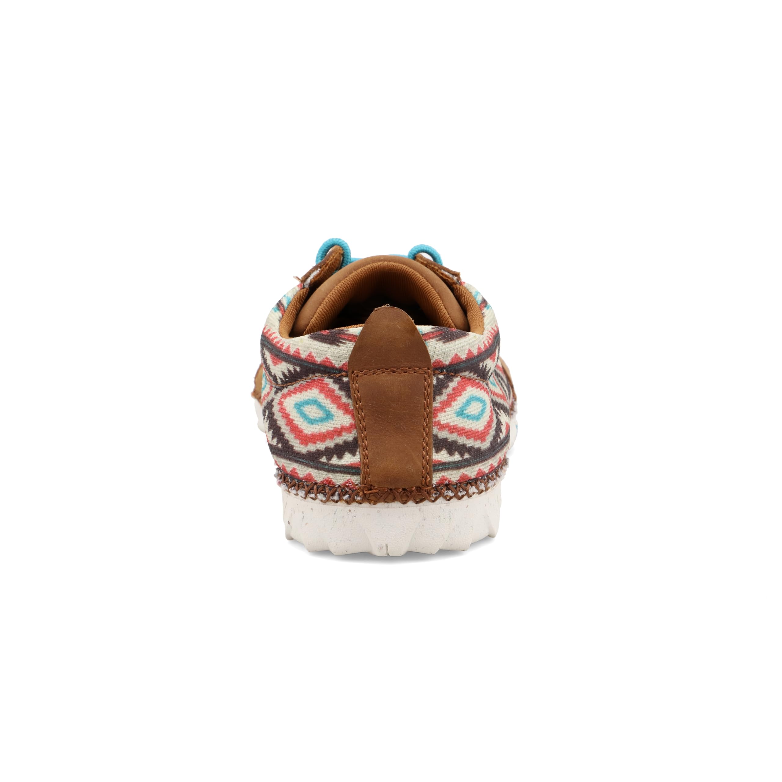 Twisted X Women's Zero-X Moc Toe Comfortable Slip-On Shoes - Multi & Brown Size 11 M - Perfect for Casual Wear, Outdoor Activities & Work