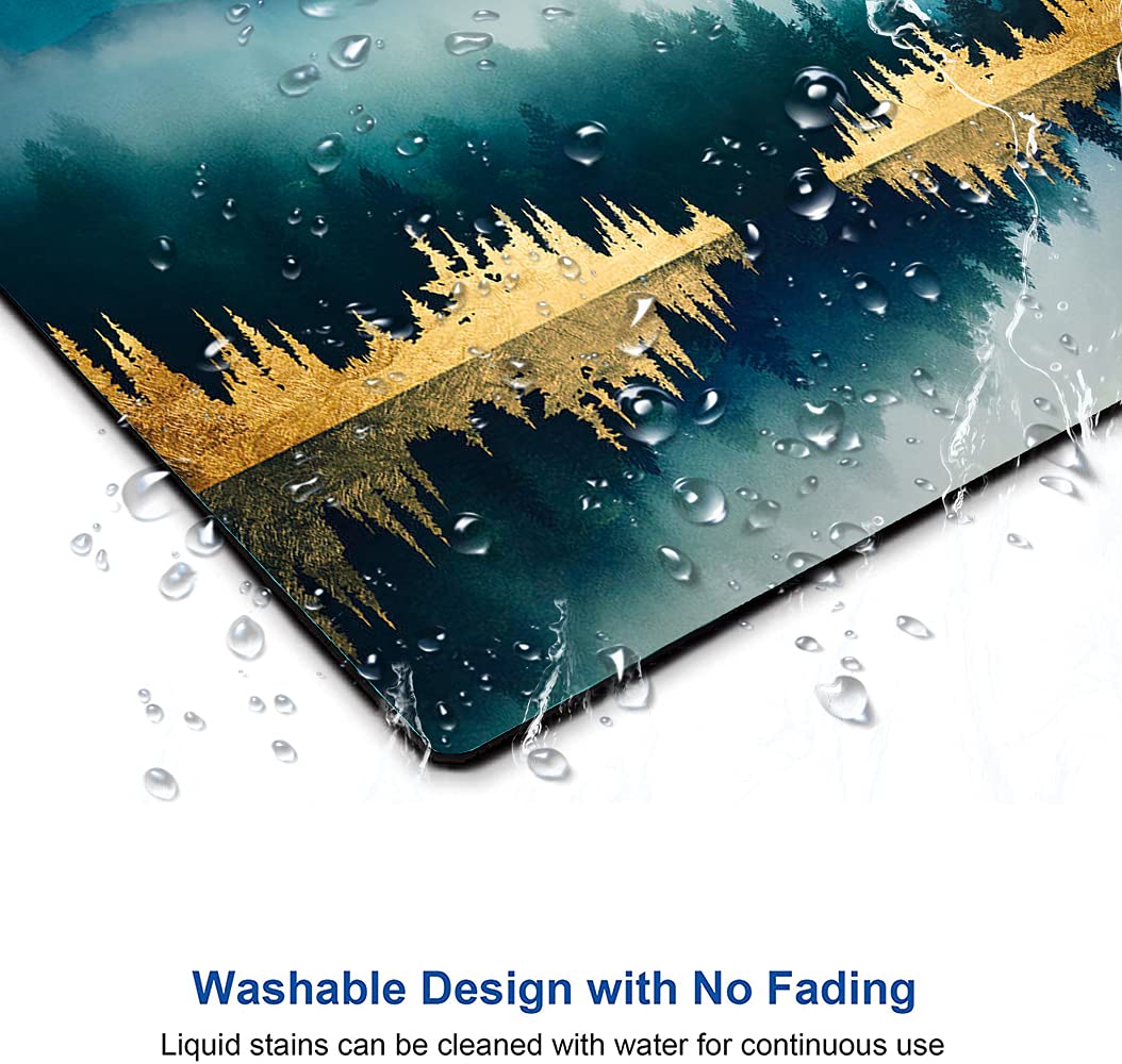 Premium Non-Slip Rubber Base Mouse Pad - 9.5