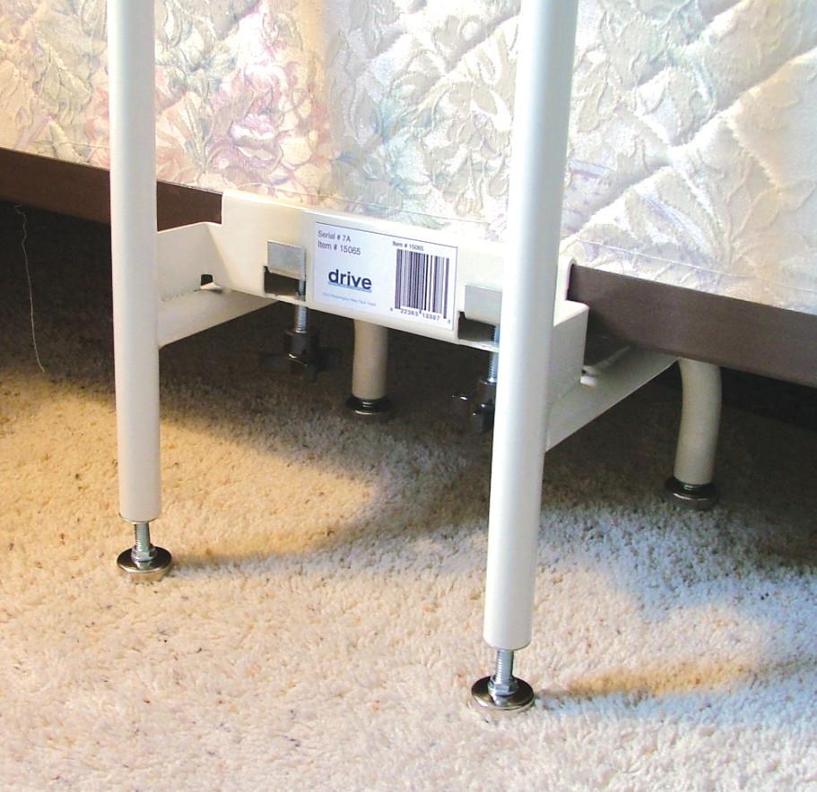 Adjustable Bed Assist Rail for Seniors & Elderly - Sturdy Safety Handrail for Home, Hospital & Rehab Use - Helps with Sitting, Standing & Mobility Support