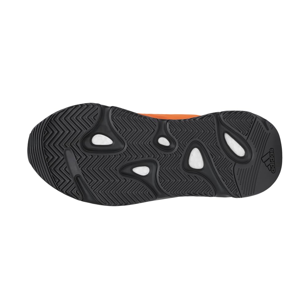 Adidas Men's Yeezy 700 MNVN Lace-Up Sneakers - Orange Casual Running Shoes for Streetwear & Gym Workouts