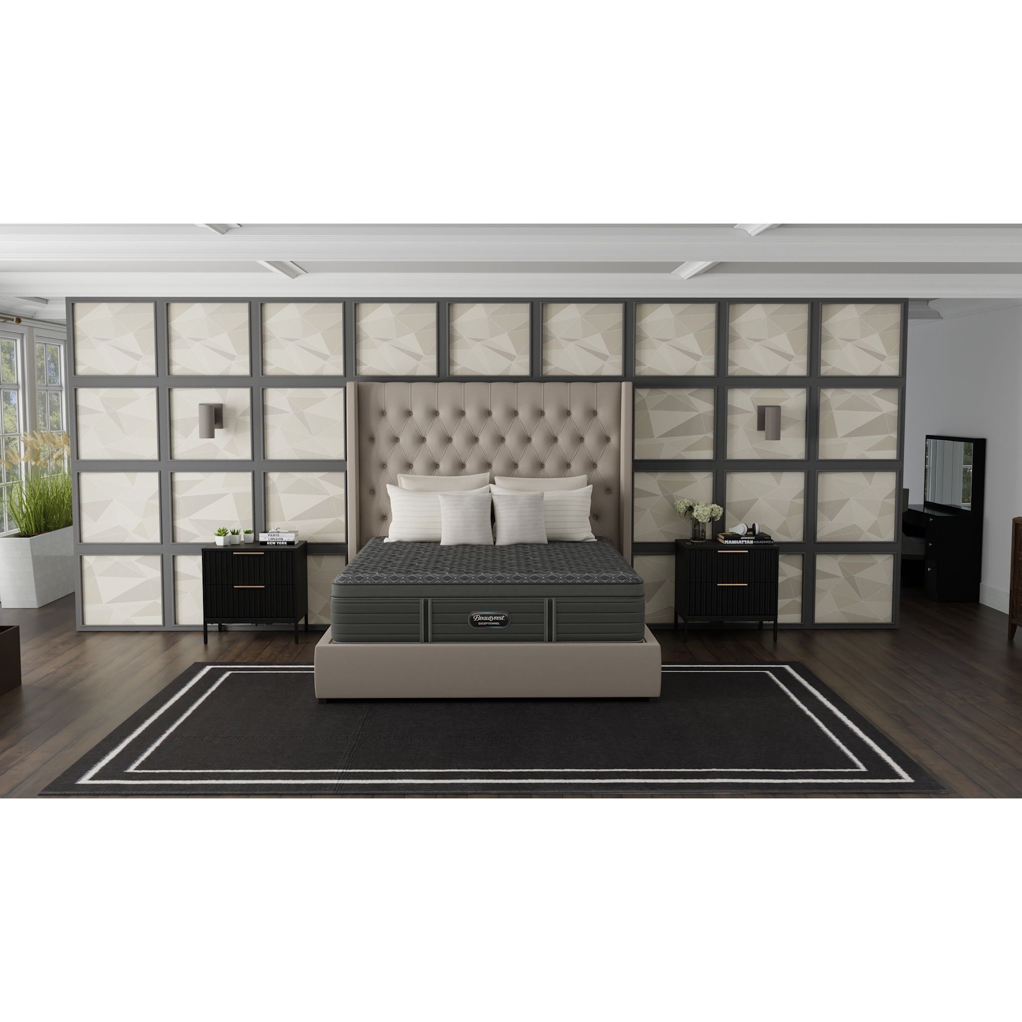 Beautyrest Exceptionnel Fanfare Eurotop 15.5