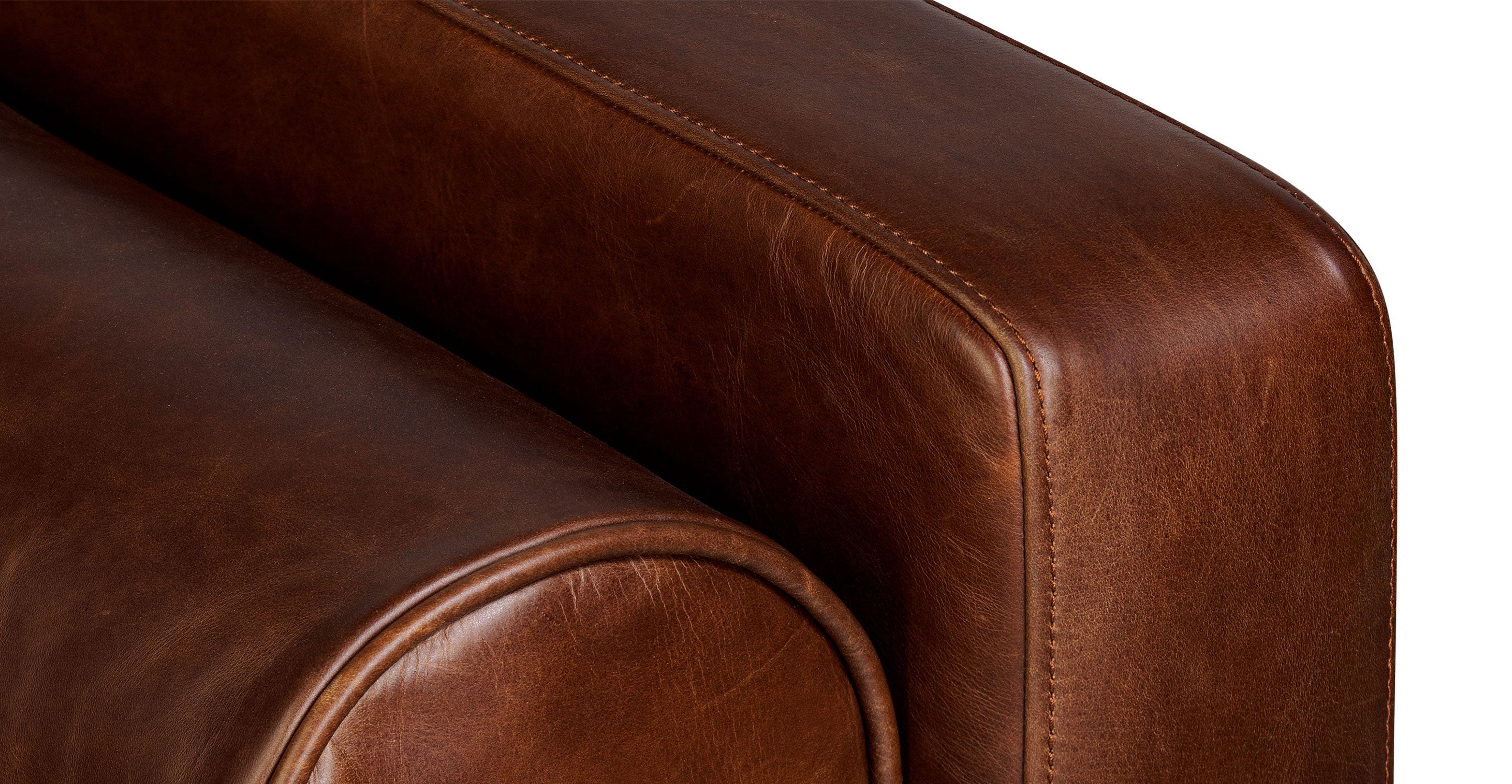 Napa 82 Leather Pull Out Convertible Sleeper Sofa - Premium Genuine Leather Sectional Couch with Chaise Lounge for Living Room, Bedroom & Guest Room | Perfect for Small Spaces, Apartments & Home Theater