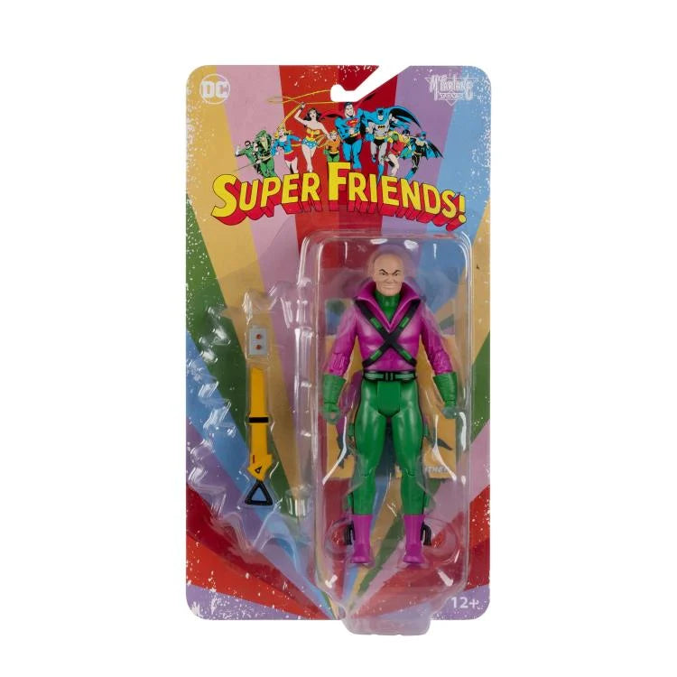 DC Super Friends Retro Lex Luthor Action Figure - Classic 8-Inch Collectible Toy for Display & Play - Perfect for DC Comics Fans, Collectors & Superhero Battles