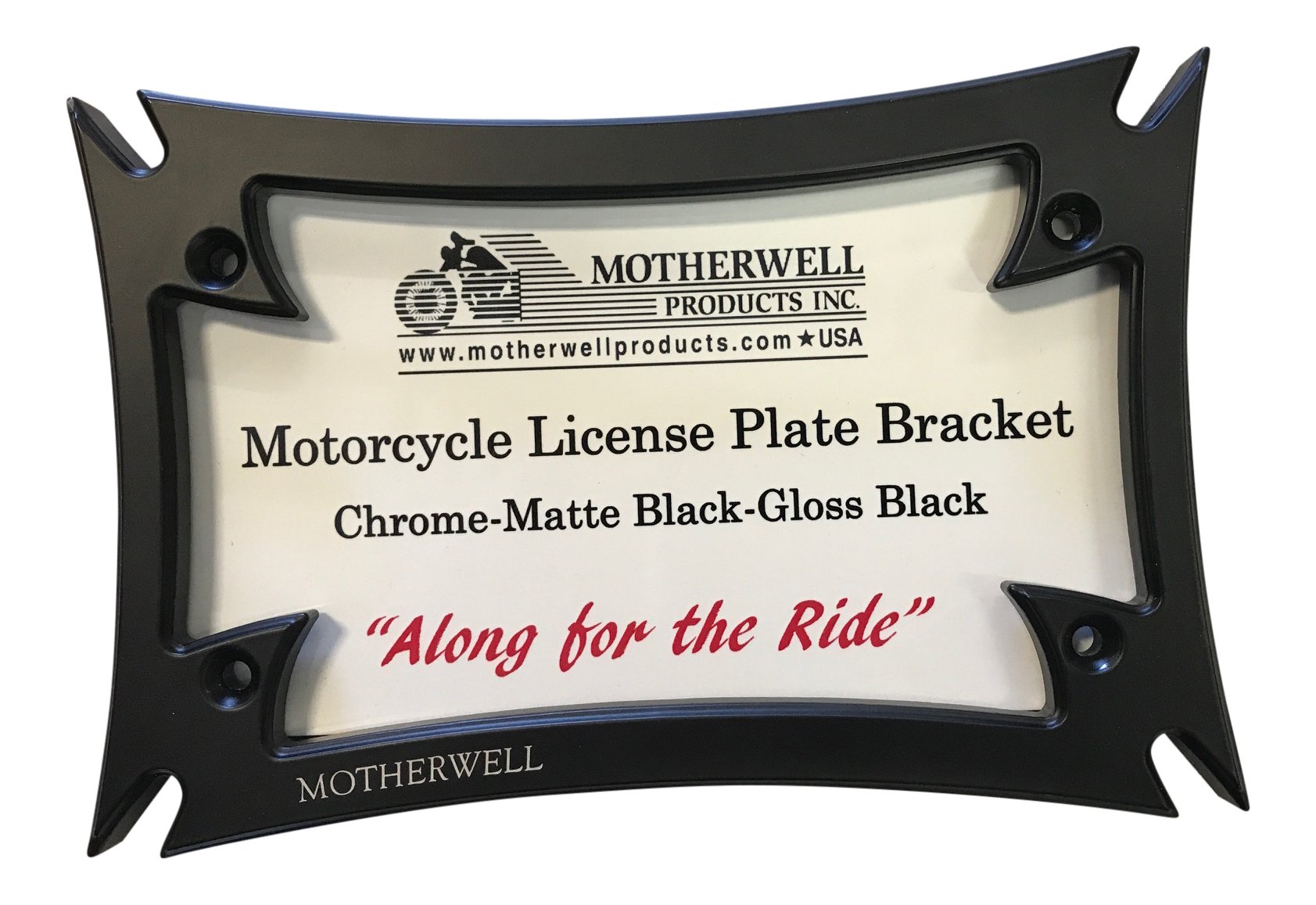 Premium Maltese Die Cast Motorcycle Frame - Chrome & Gloss Black Finish | Durable Frame Only for Custom Bike Builds & Restoration Projects