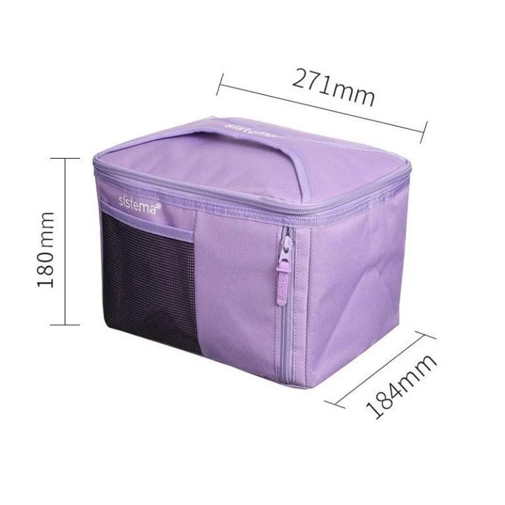 Sistema Mega Fold Up Cooler Bag TO GO™ - Insulated Picnic Lunch Box for Camping, Beach, Travel & Outdoor Adventures