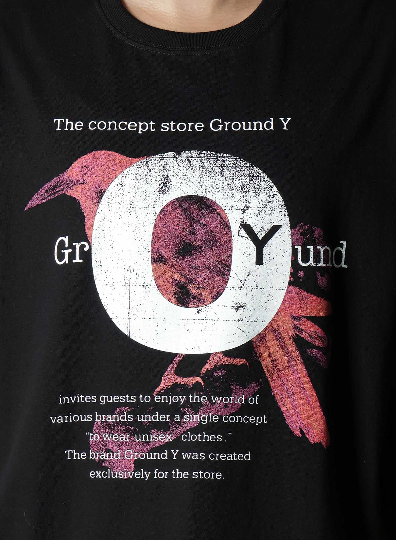 Soft Cotton Jersey Crow Print T-Shirt for Men & Women - Comfortable Casual Wear for Everyday Outfits & Street Style