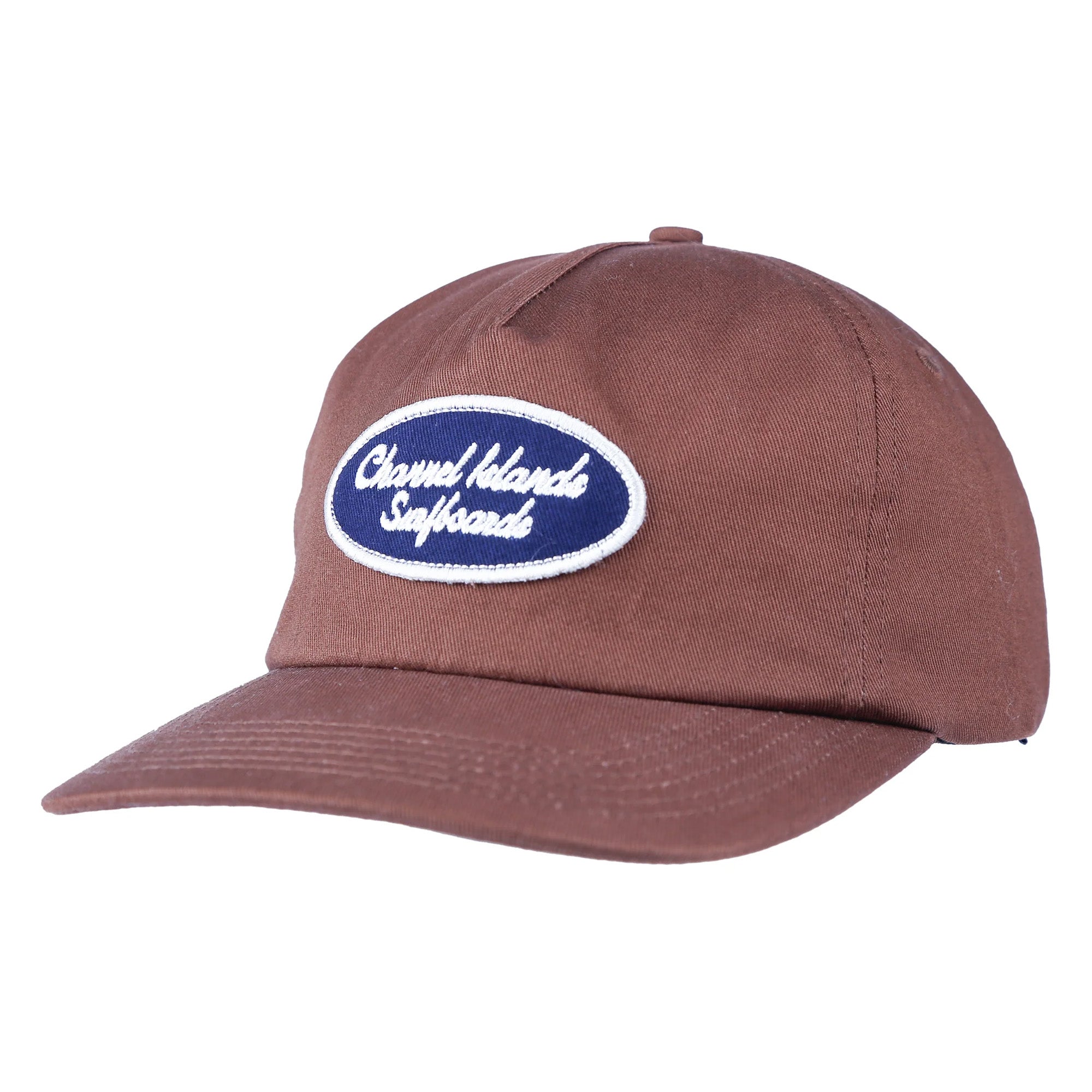 Channel Islands Men's Brown Surf Hat - Stylish Beach & Outdoor Sun Protection Cap for Surfing, Fishing & Casual Wear