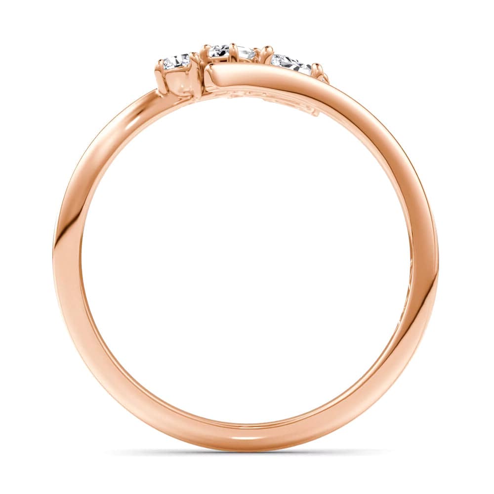 Exquisite Mixed Cut Three Stone Lab Grown Diamond Promise Ring - Perfect for Engagements, Anniversaries & Romantic Gifts