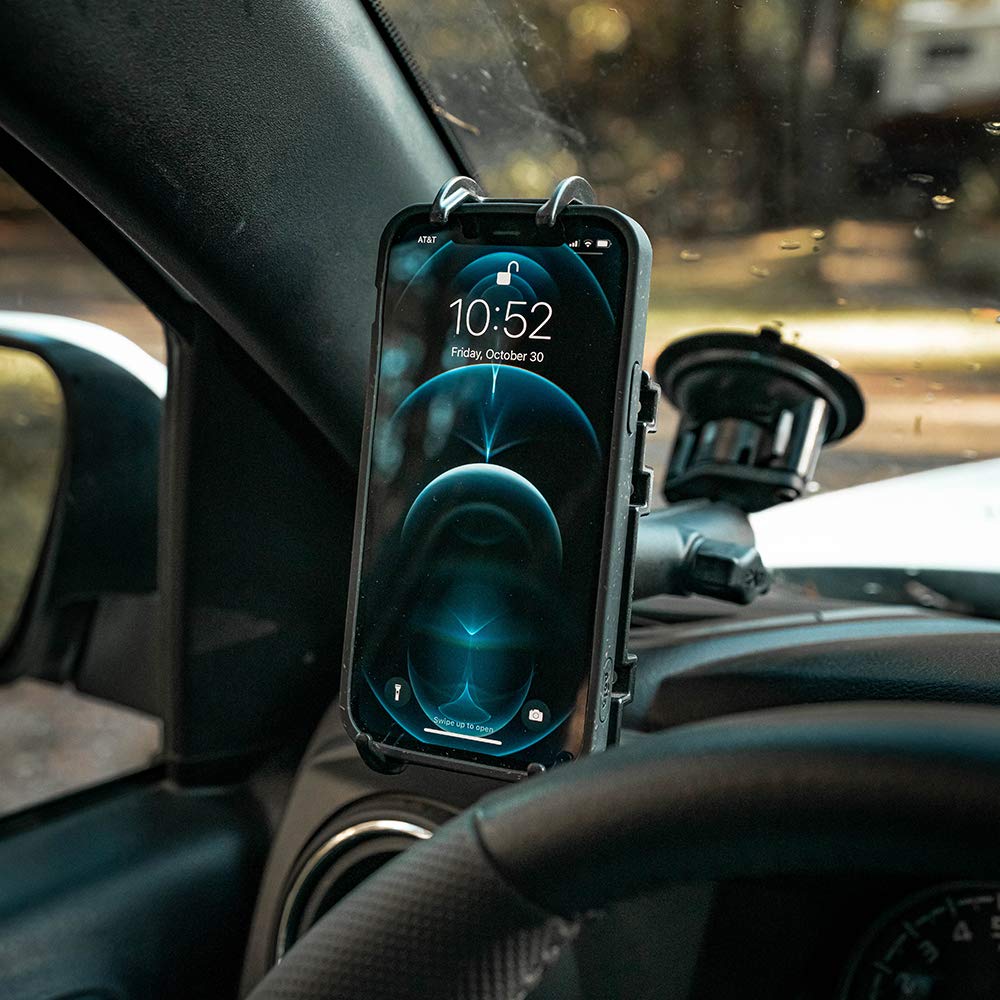 RAM Universal Handlebar Mount for Smartphone - Secure Bike & Motorcycle Phone Holder for GPS Navigation & Outdoor Adventures