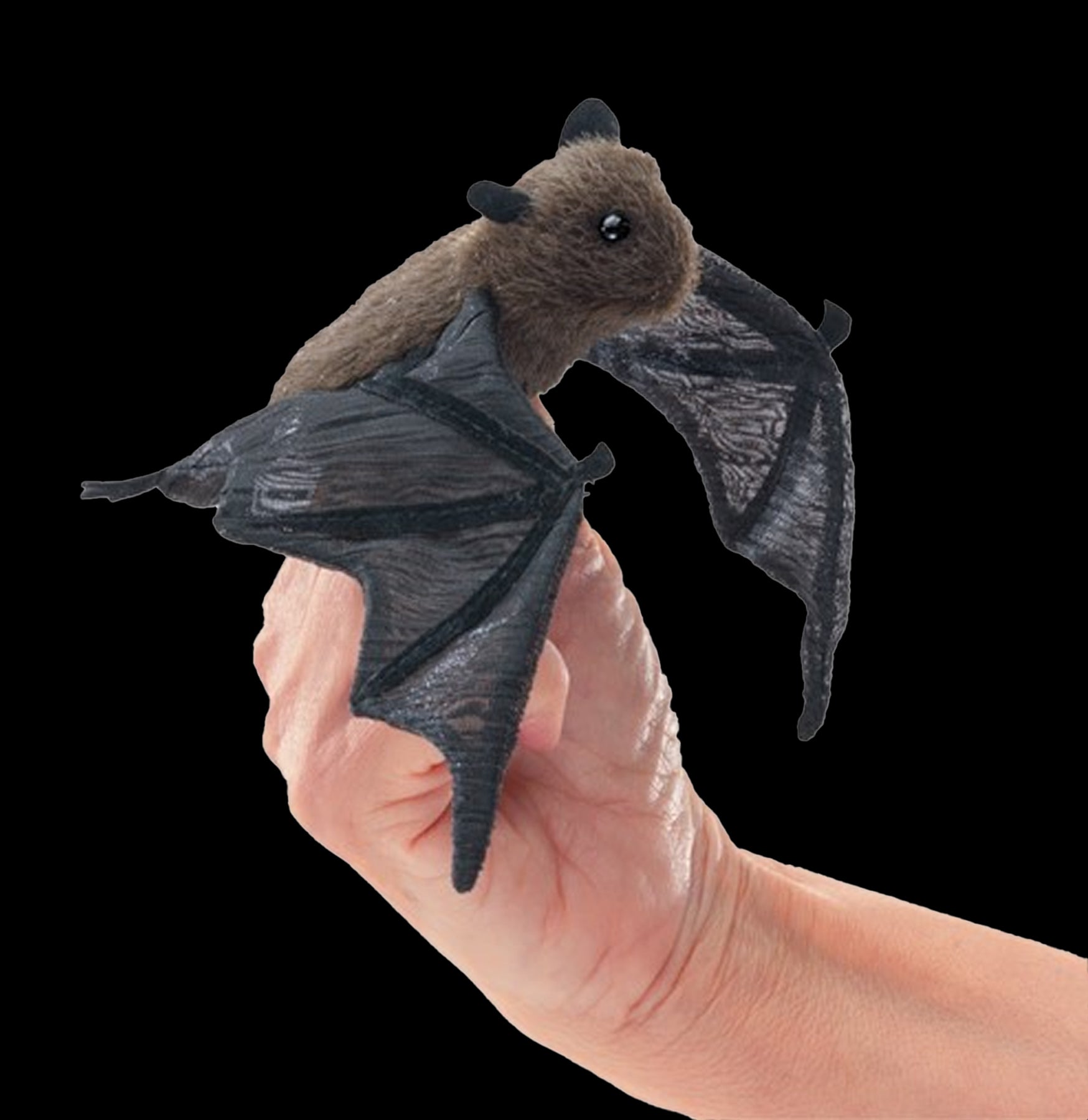 Mini Bat Finger Puppet - Cute Halloween Toy for Kids, Party Favors & Storytelling - Perfect for Pretend Play & Classroom Activities