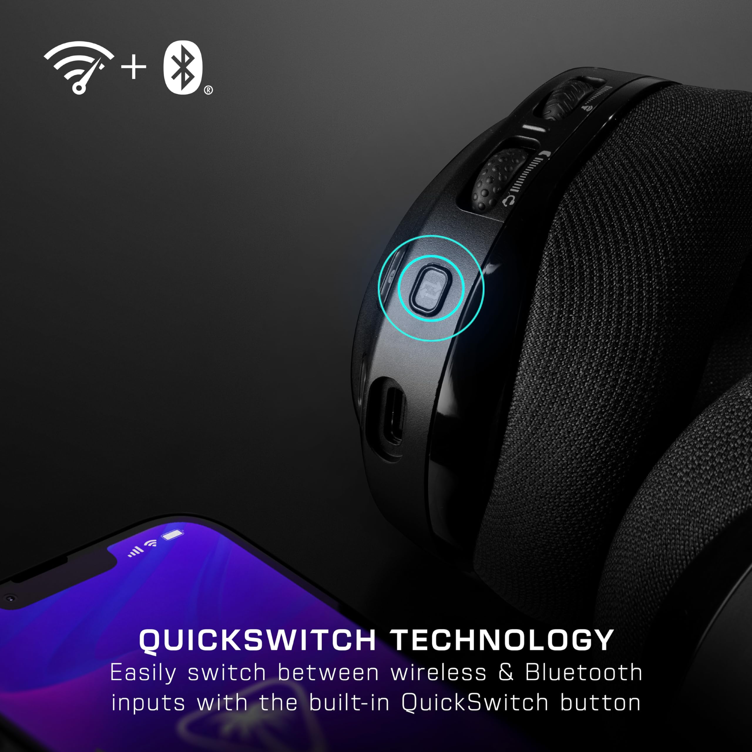 Turtle Beach Stealth 600 Wireless Gaming Headset for PS5, PS4, PC & Mobile – Bluetooth 5.0, 80-Hour Battery, Noise-Cancelling Mic, 50mm Speakers – Black – Perfect for Gaming, Streaming & Remote Work