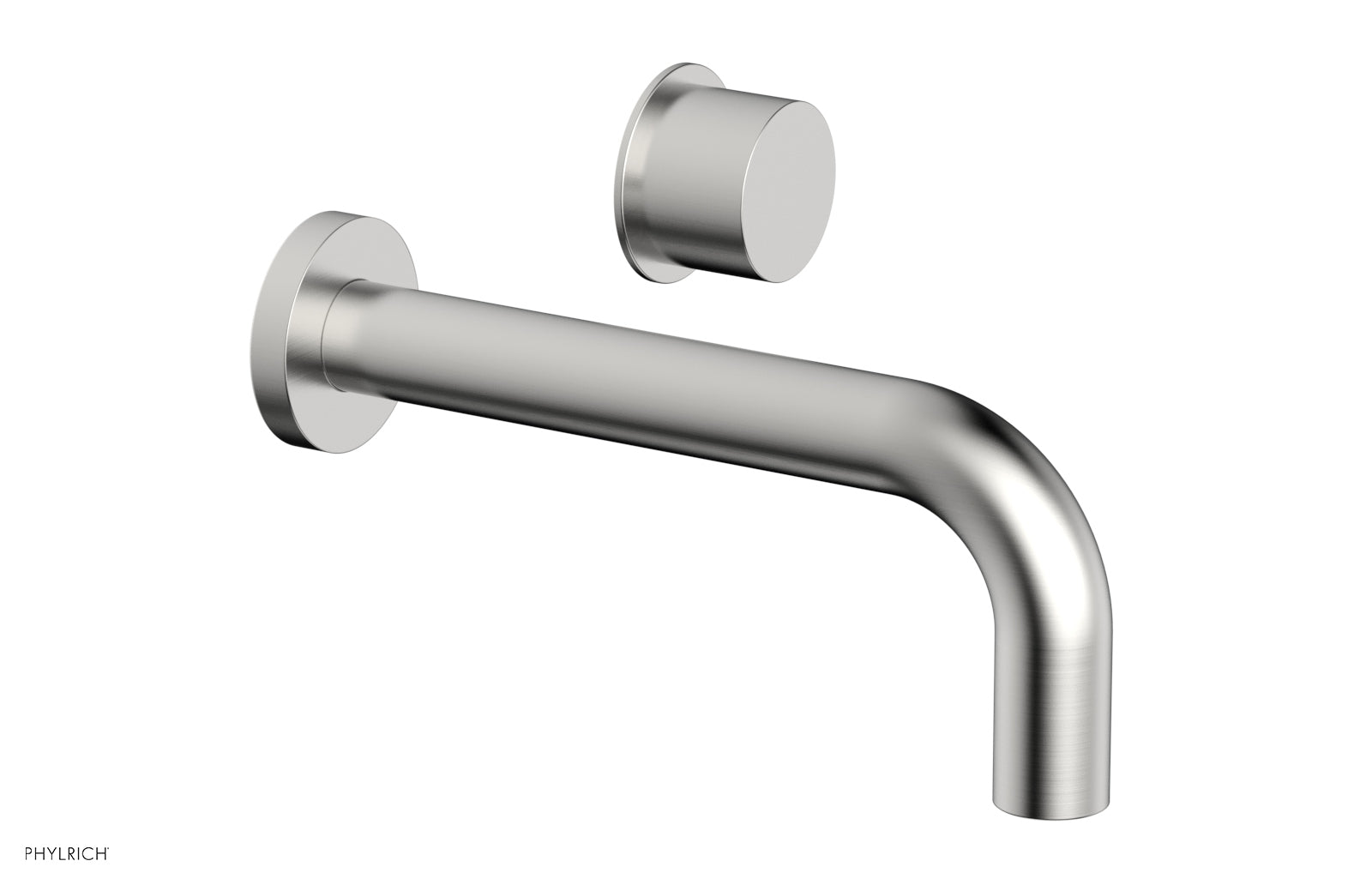 Basic II Single Handle Wall Lavatory Faucet Set - Smooth Handle 230 16 - Perfect for Bathroom Sink, Powder Room & Guest Bath Installation
